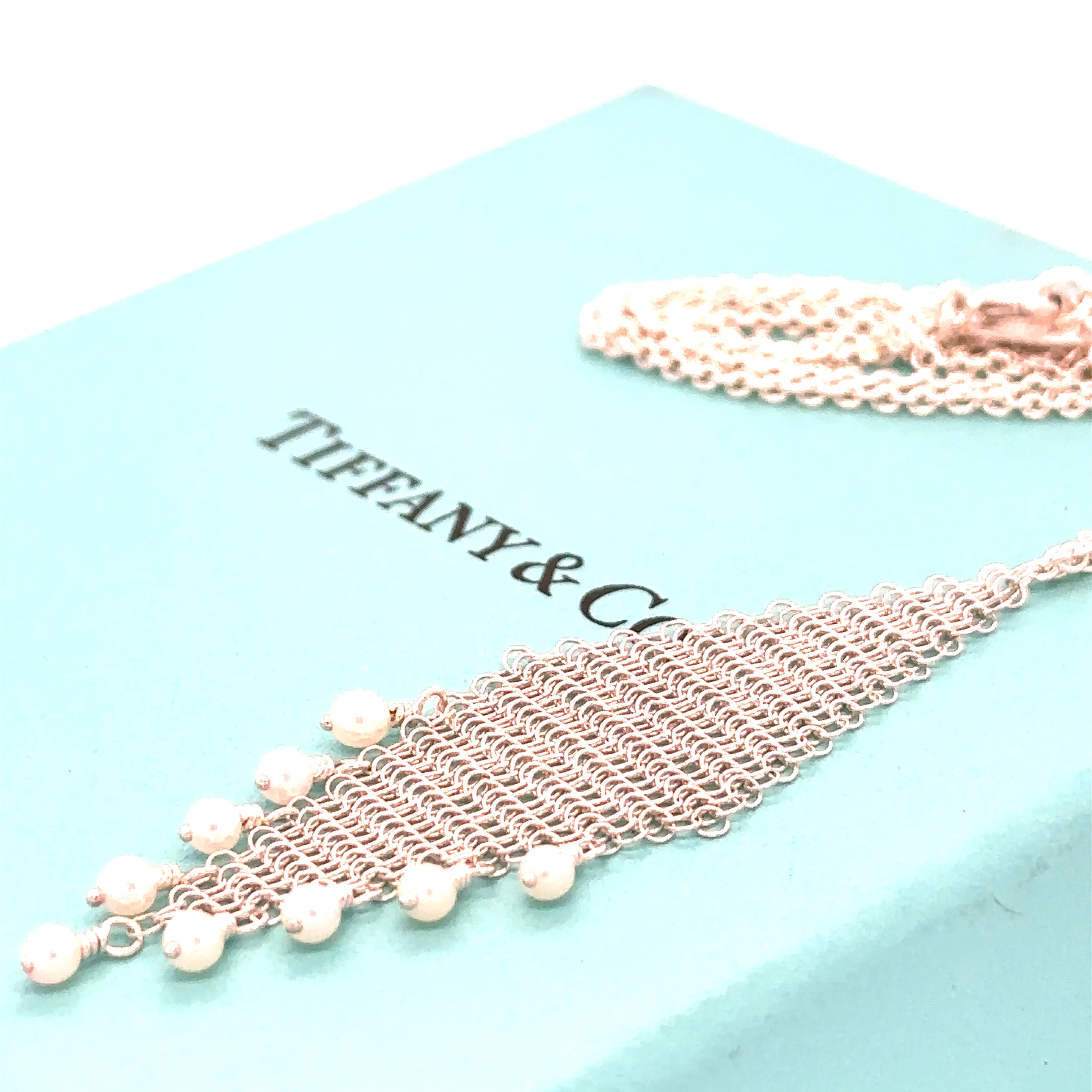 Tiffany & Co Elsa Peretti Mesh Fringe Pendant - Image 2