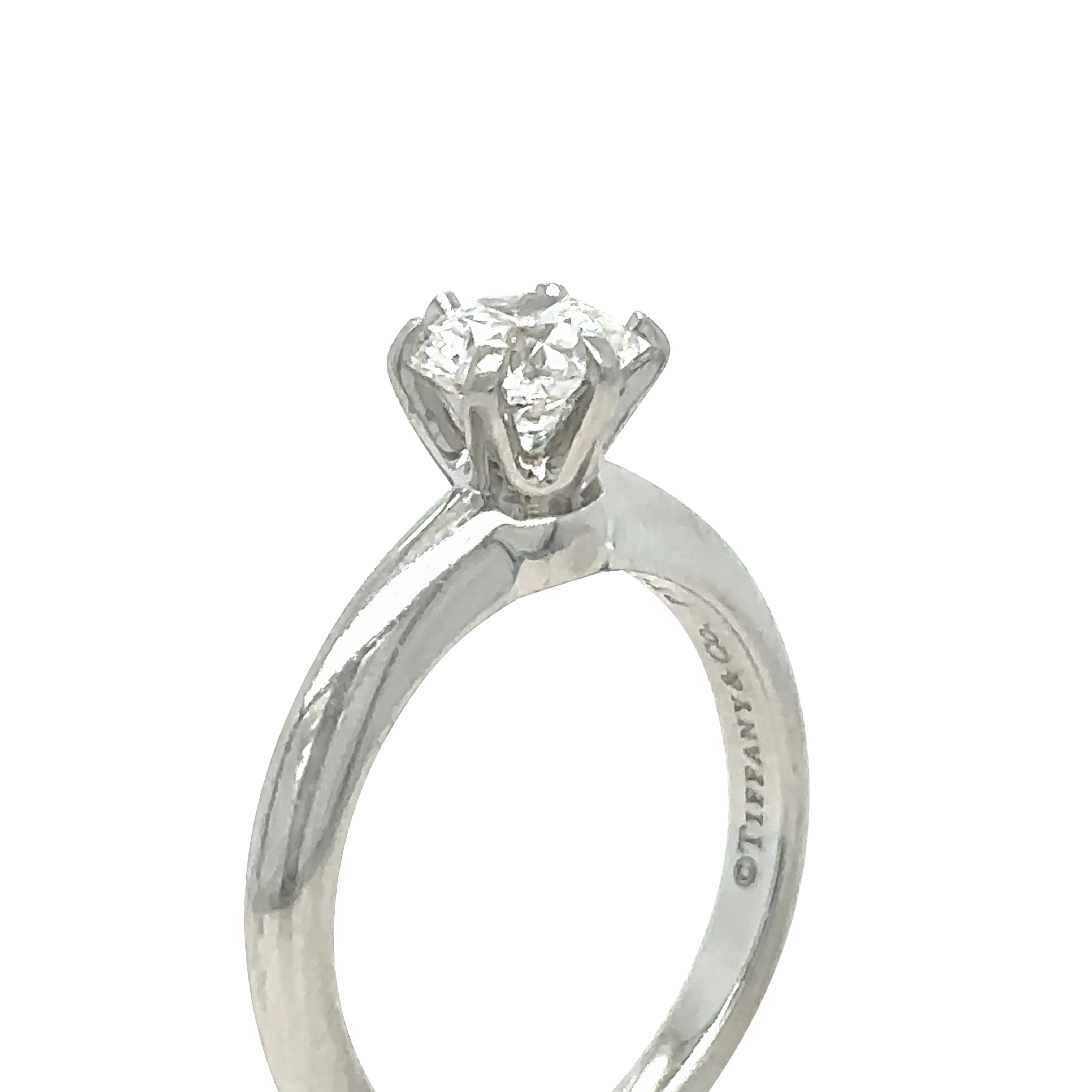 Tiffany & Co Engagement Ring 0.94ct - Image 4