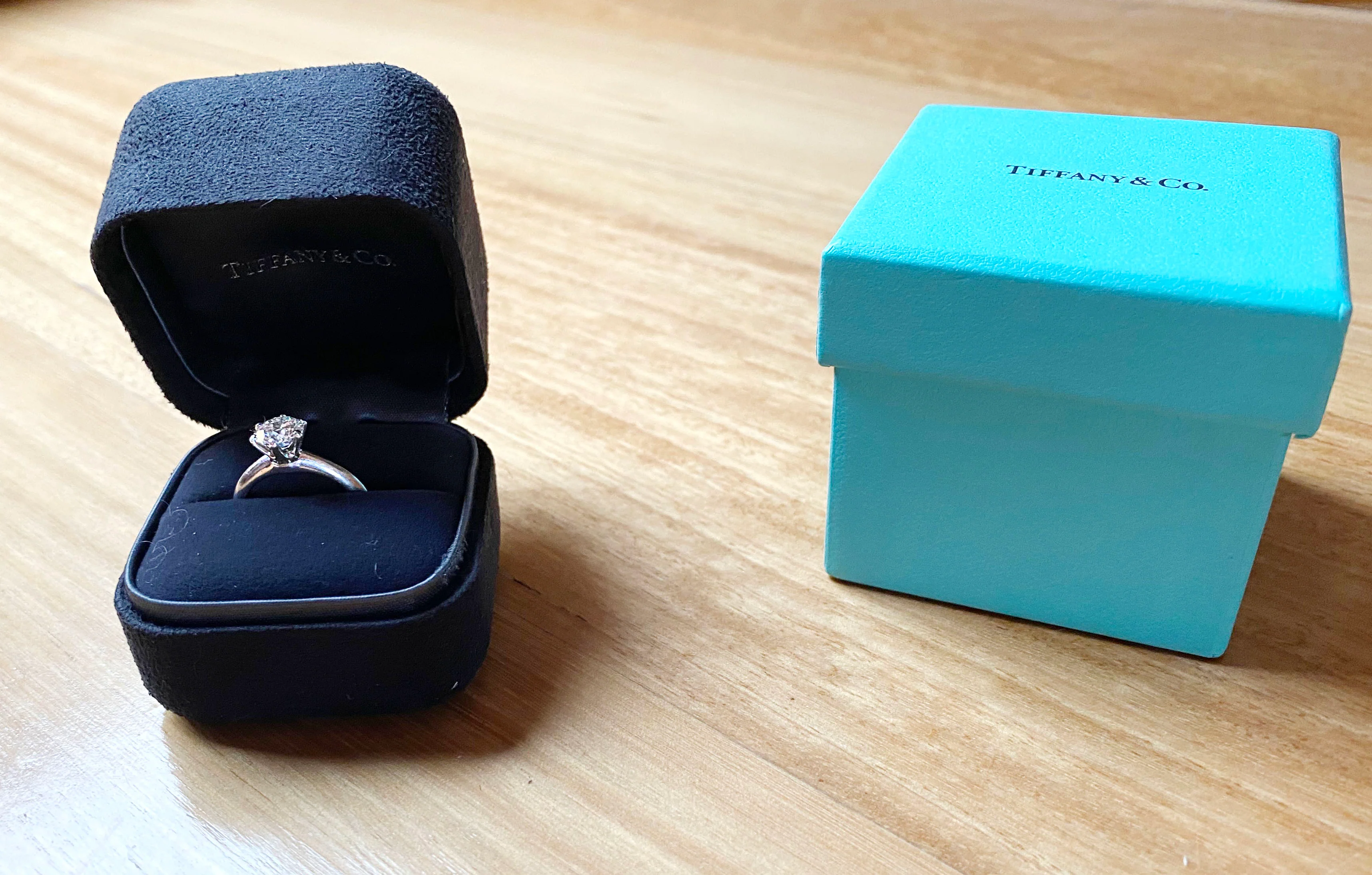 Tiffany & Co Solitaire Engagement Ring 1.29ct - Image 3