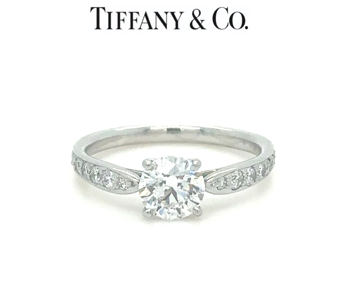 Tiffany & Co Harmony Ring in Platinum 0.80ct