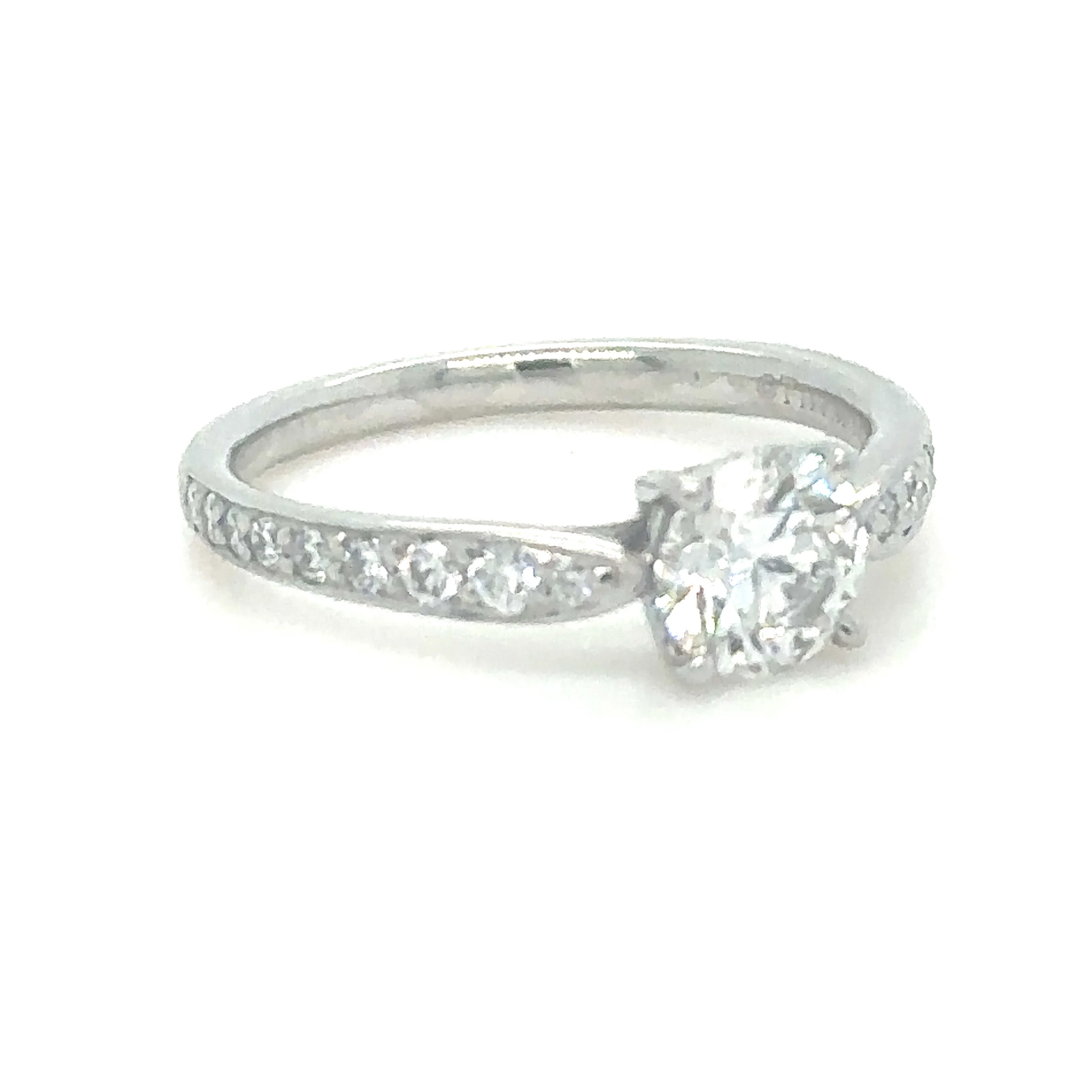 Tiffany & Co Harmony Ring in Platinum 0.80ct - Image 2