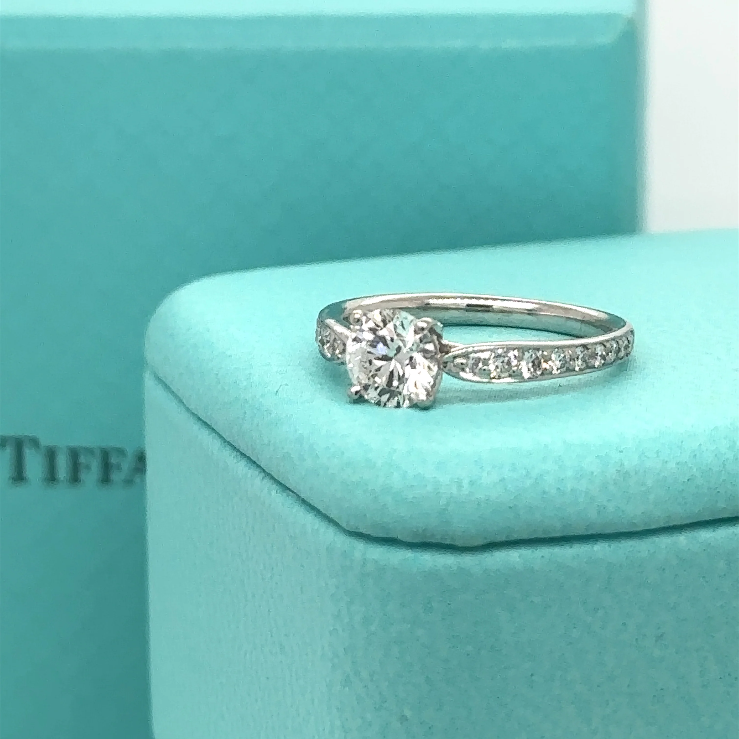 Tiffany & Co Harmony Ring in Platinum 0.80ct - Image 5