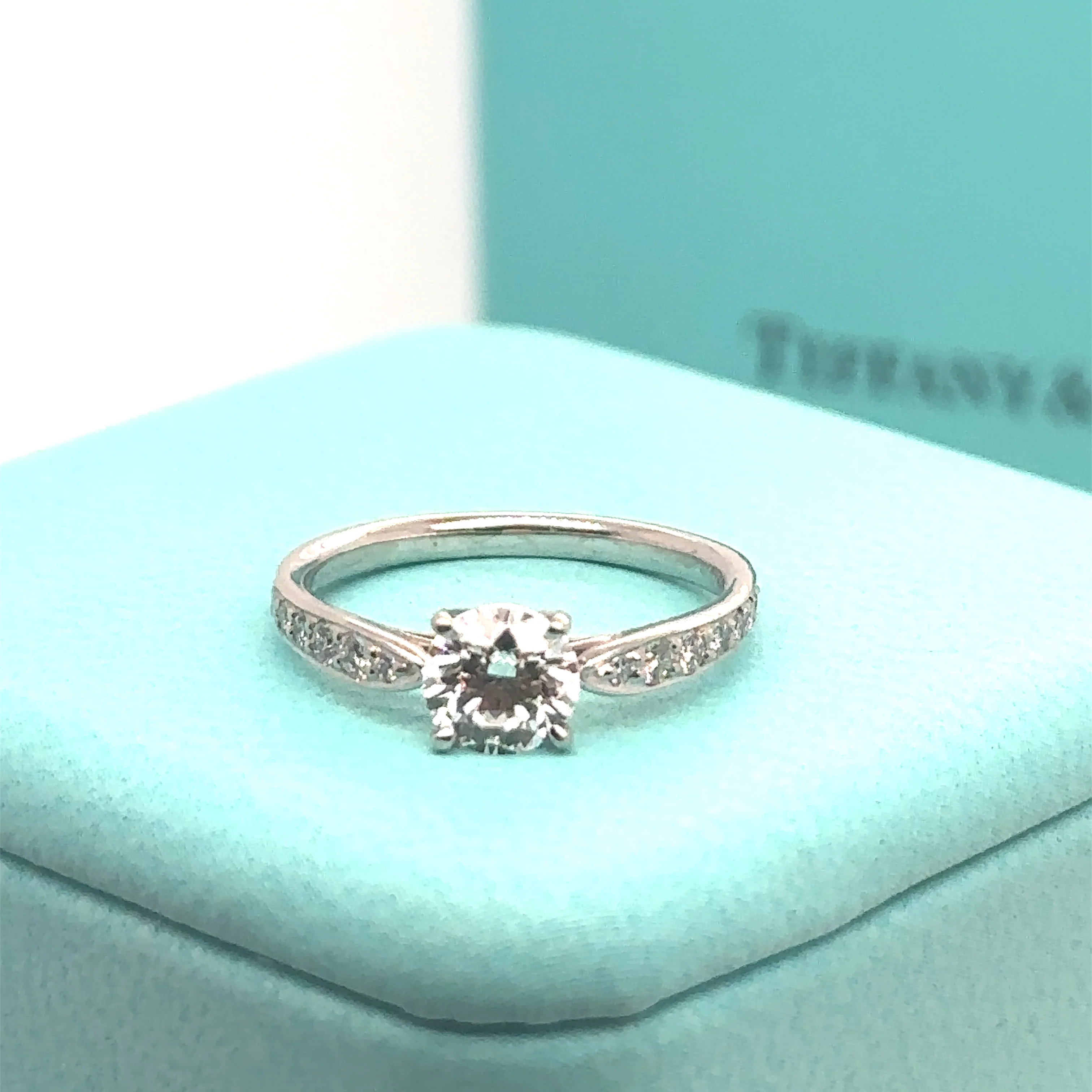 Tiffany & Co Harmony Ring in Platinum 0.80ct - Image 6