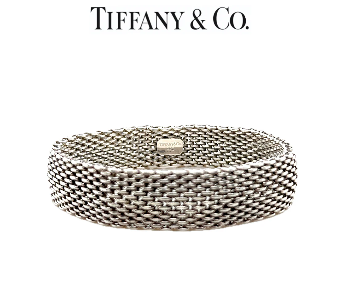 Tiffany & Co Mesh Weave Somerset Bracelet