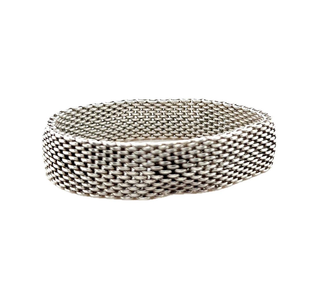 Tiffany & Co Mesh Weave Somerset Bracelet - Image 3
