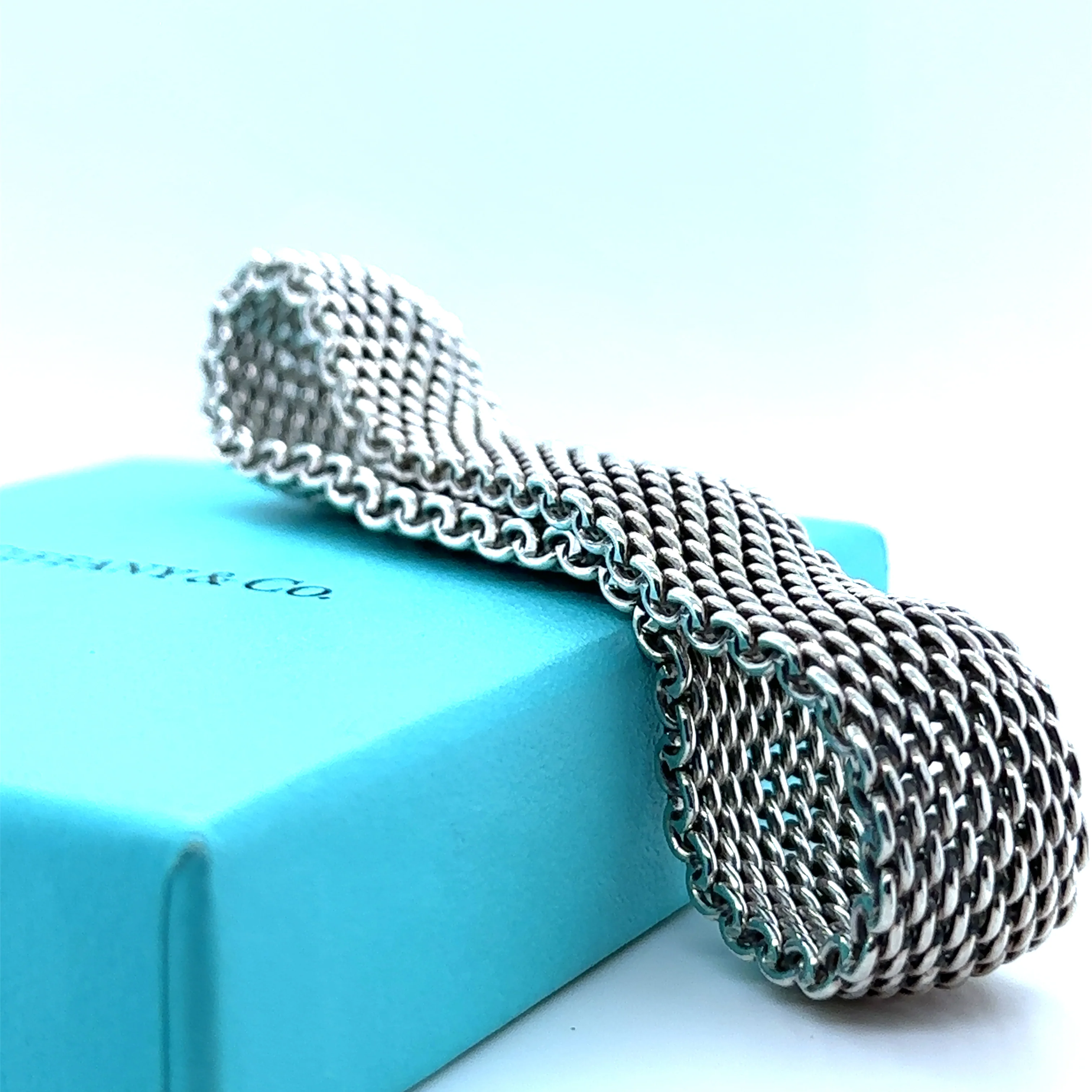 Tiffany & Co Mesh Weave Somerset Bracelet - Image 5