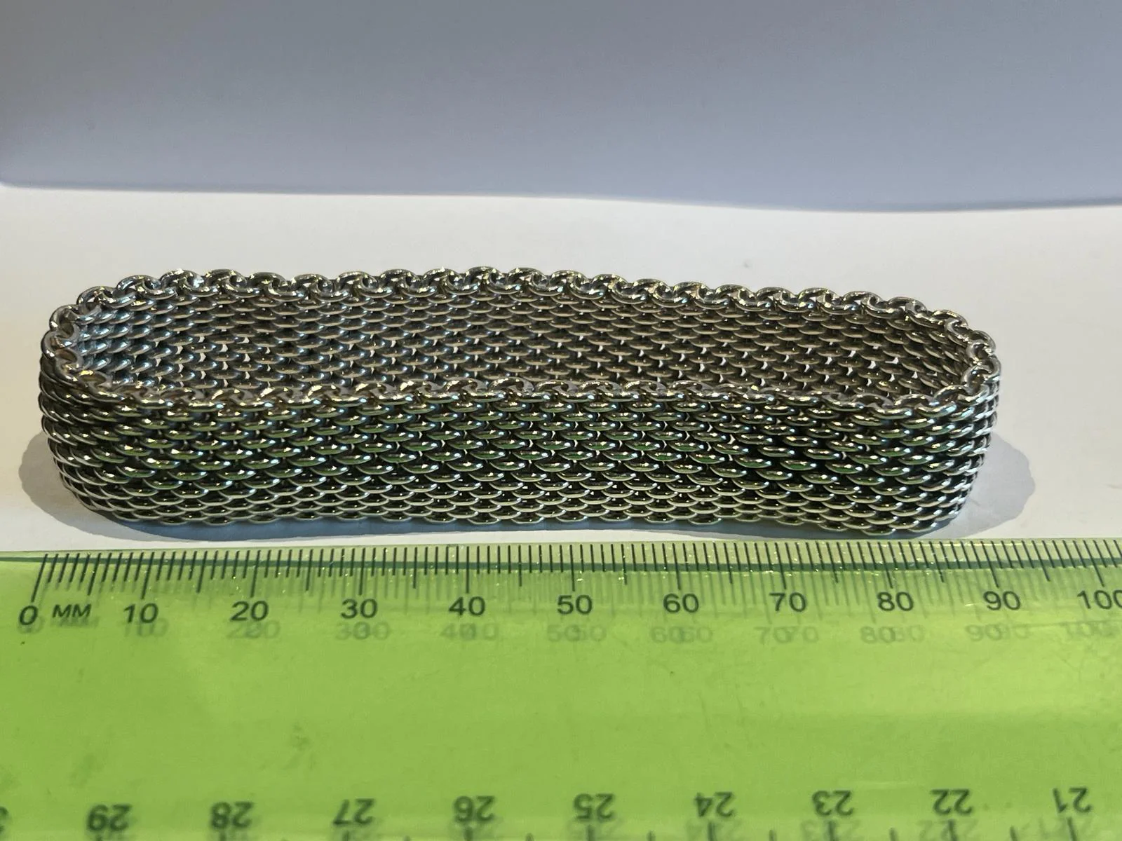 Tiffany & Co Mesh Weave Somerset Bracelet - Image 6