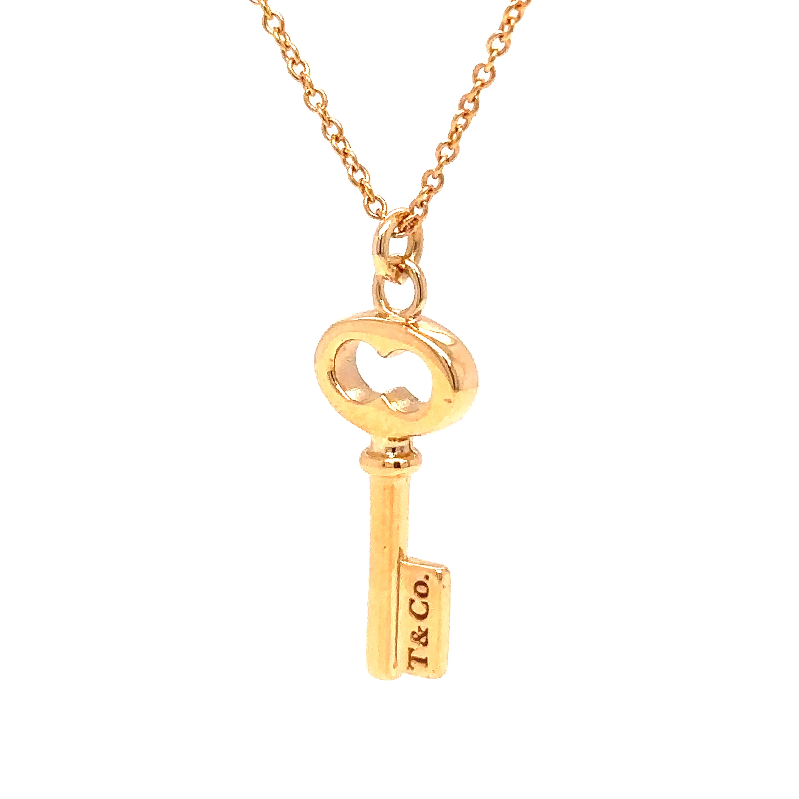 Tiffany & Co Mini Oval Key Pendant - Image 3