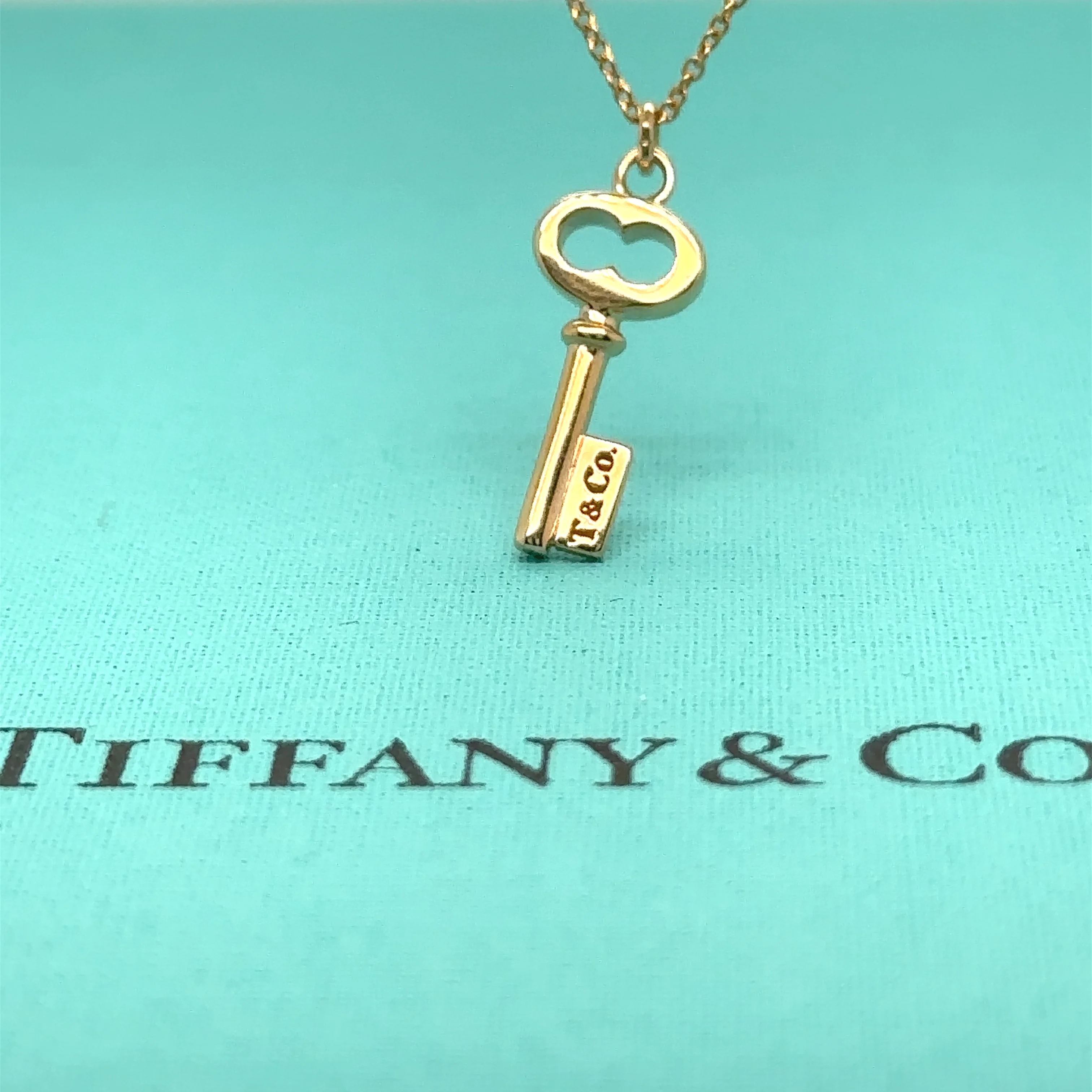 Tiffany & Co Mini Oval Key Pendant - Image 4
