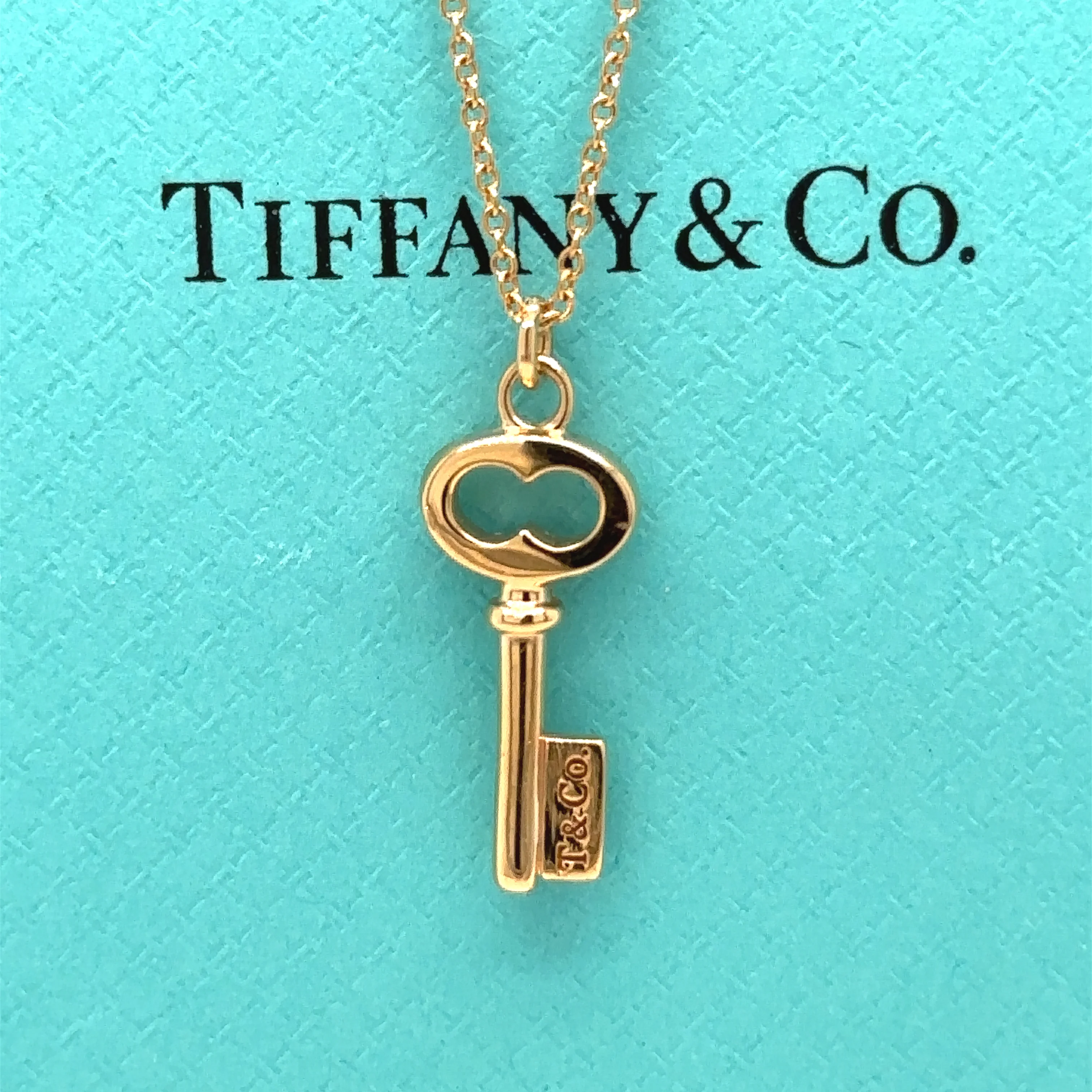 Tiffany & Co Mini Oval Key Pendant - Image 7
