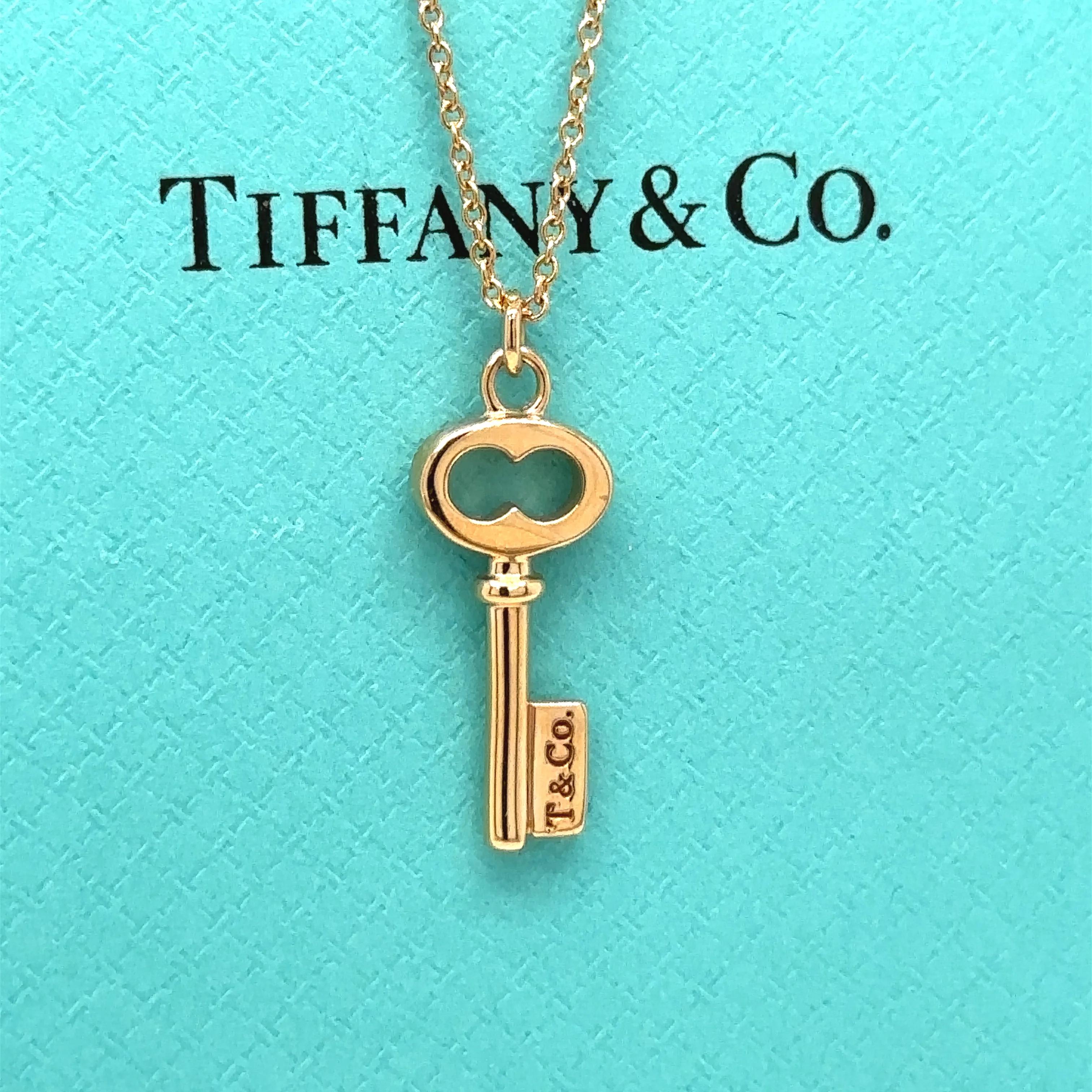 Tiffany & Co Mini Oval Key Pendant - Image 8