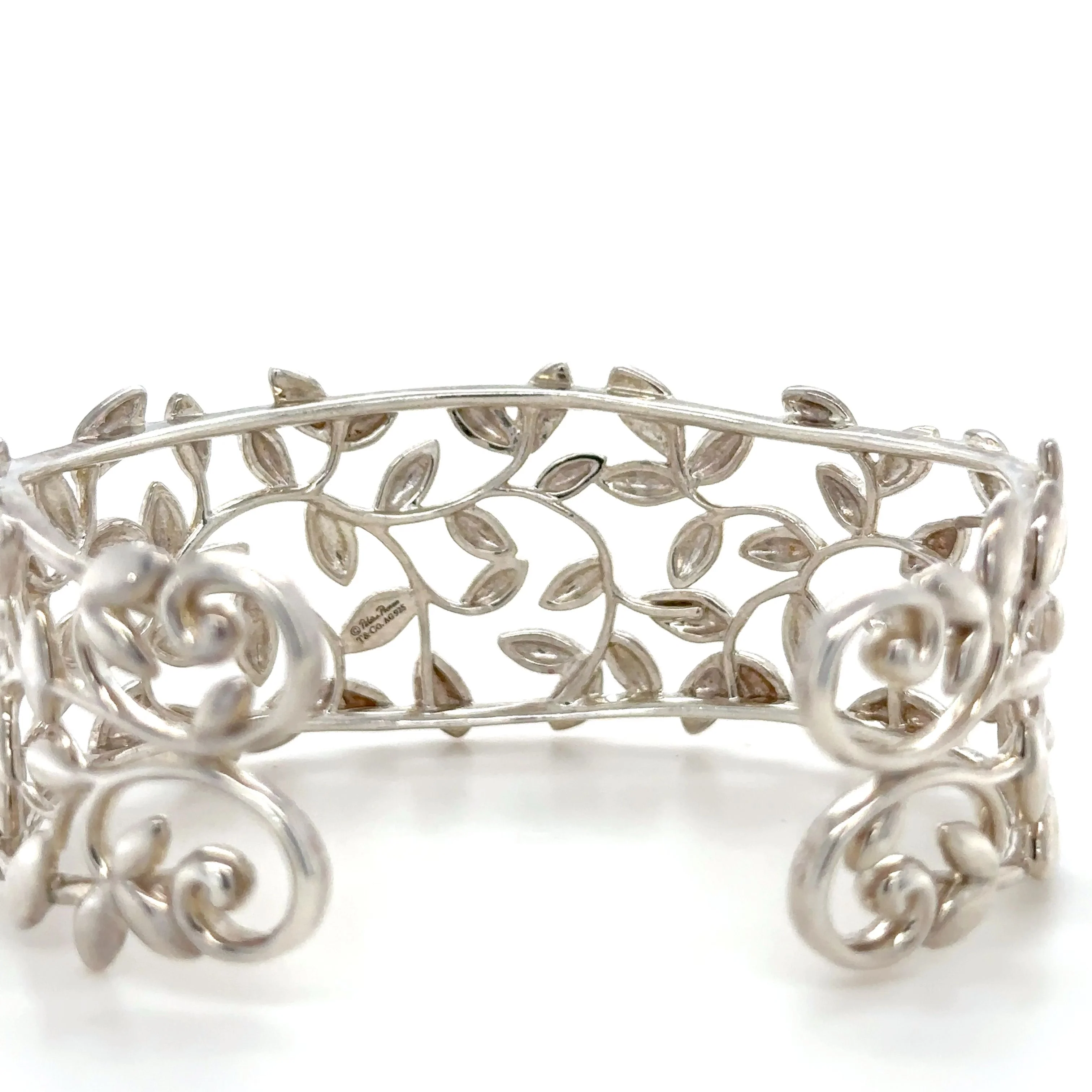 Tiffany & Co Paloma Picasso Olive Leaf Narrow Cuff - Image 2