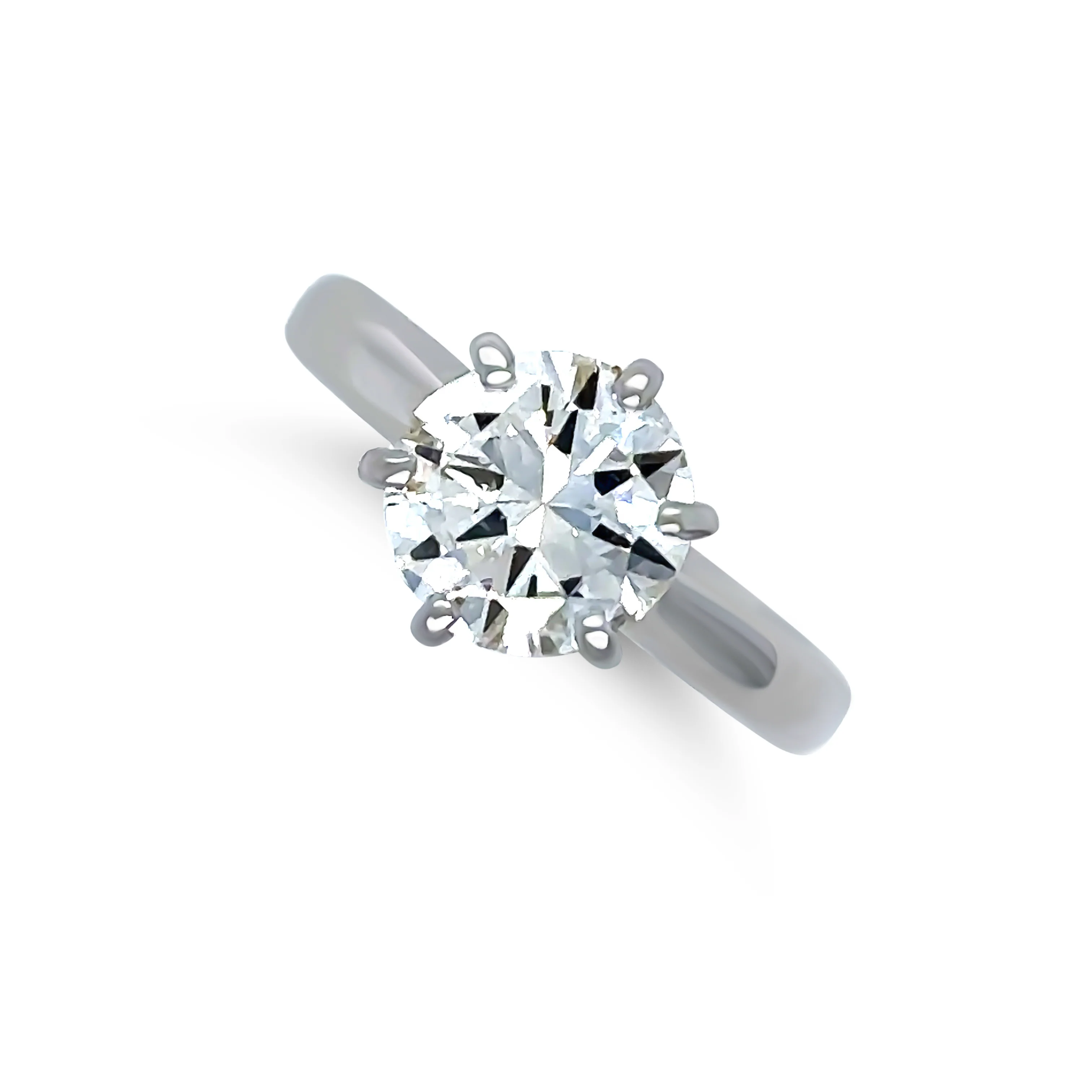 Tiffany & Co Platinum Diamond Engagement Ring 0.85ct - Image 7