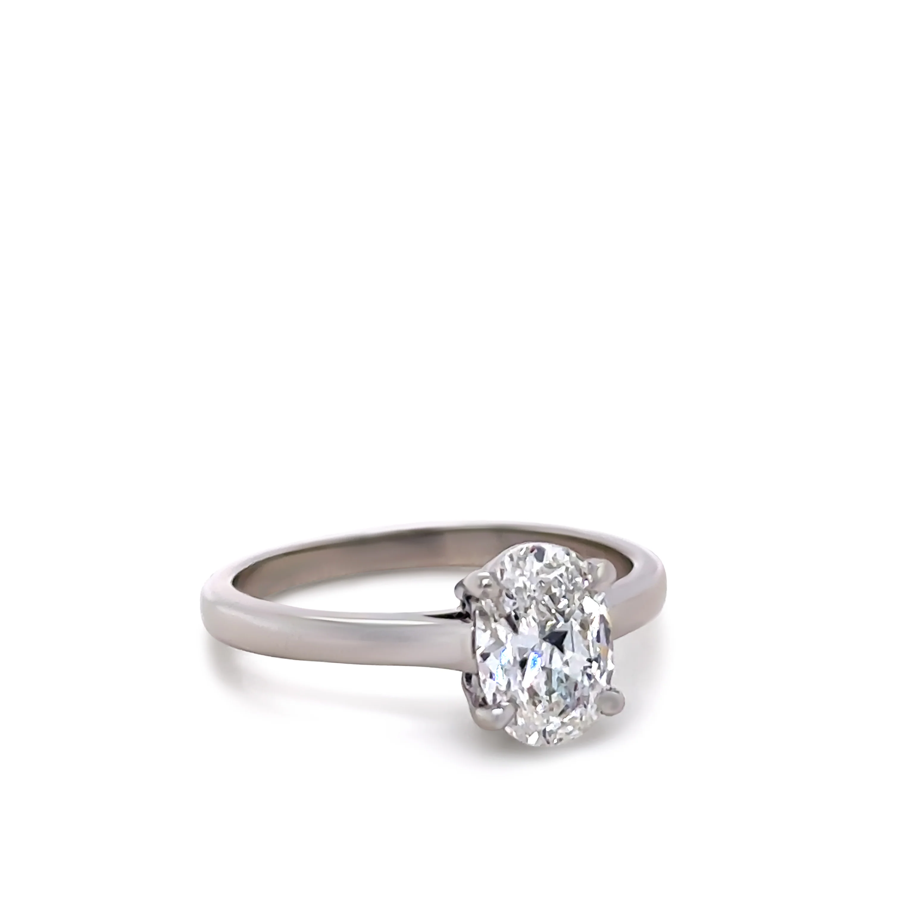 Tiffany & Co Platinum Diamond Engagement Ring 1.00ct - Image 2