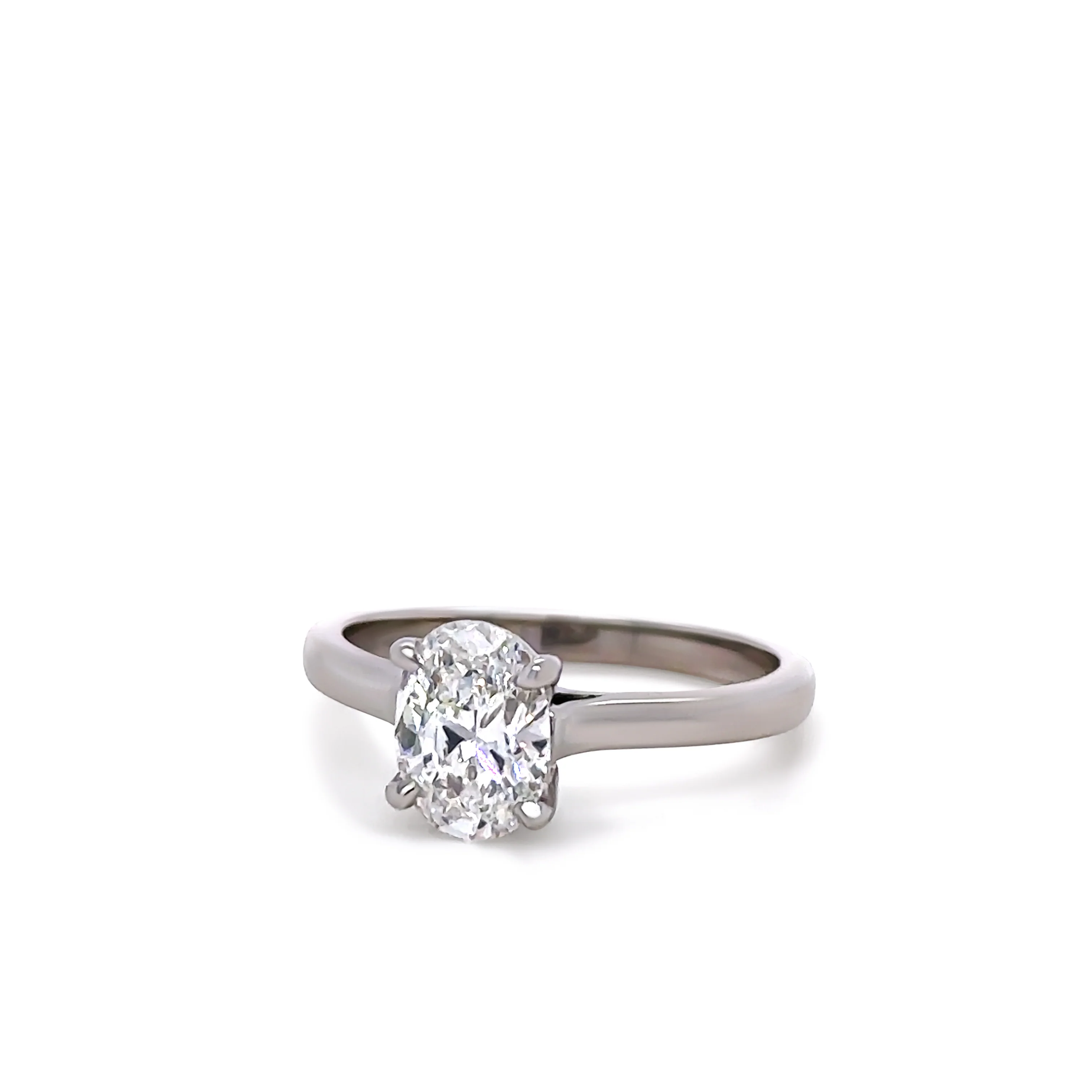 Tiffany & Co Platinum Diamond Engagement Ring 1.00ct - Image 3