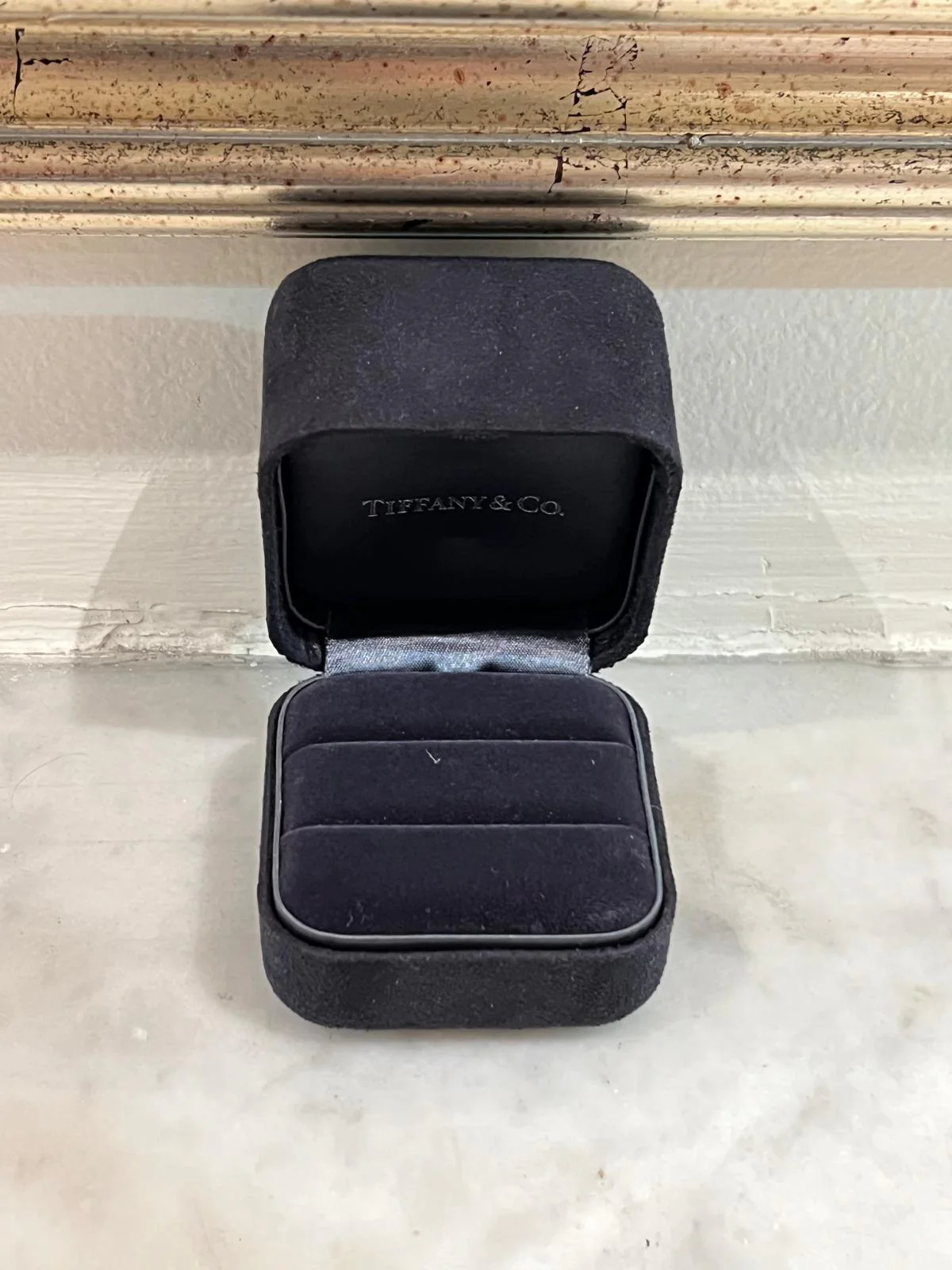 Tiffany & Co Platinum Diamond Half-Circle Forever Band 0.27ct - Image 9
