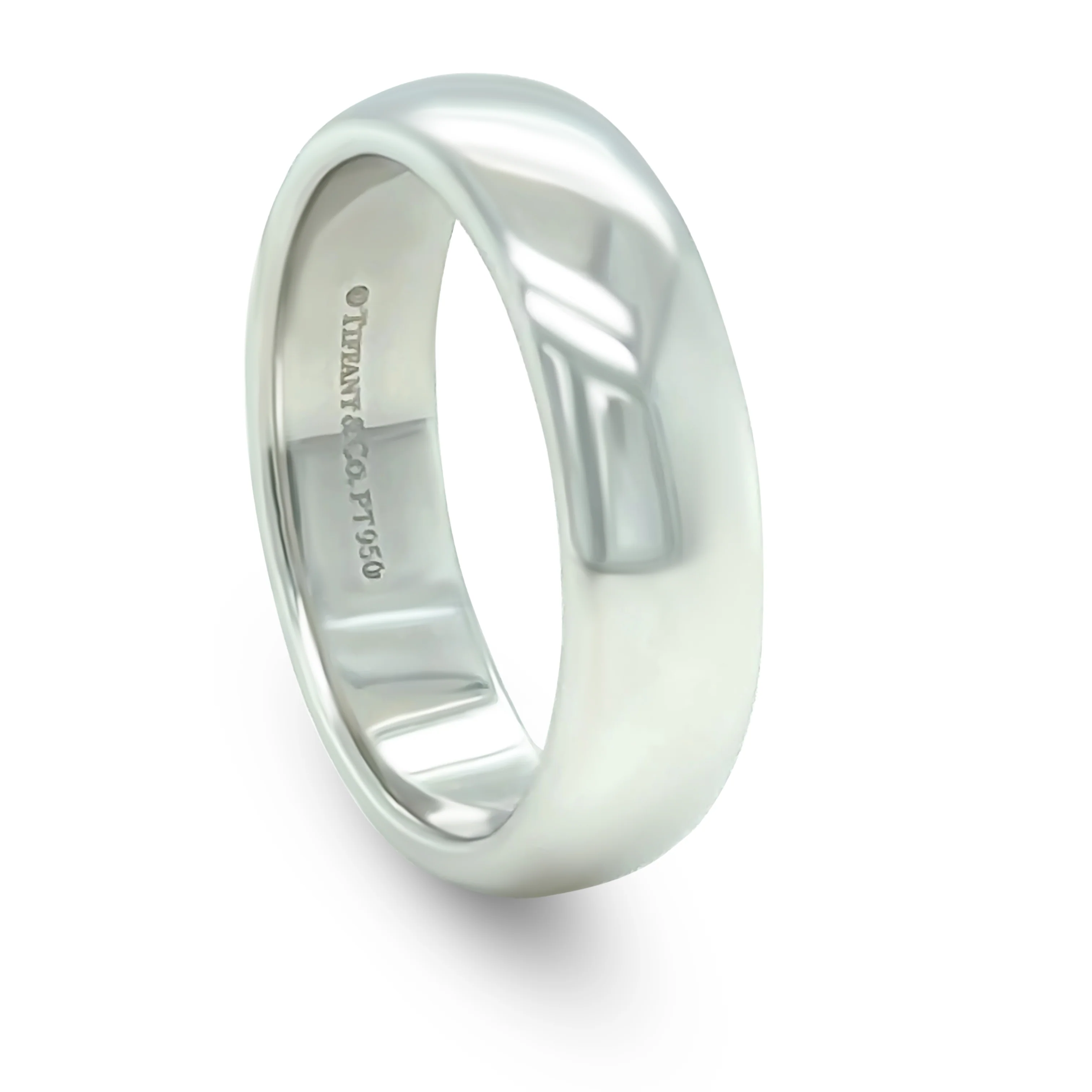 Tiffany & Co. Platinum Forever Wedding Band 14.82g - Image 2
