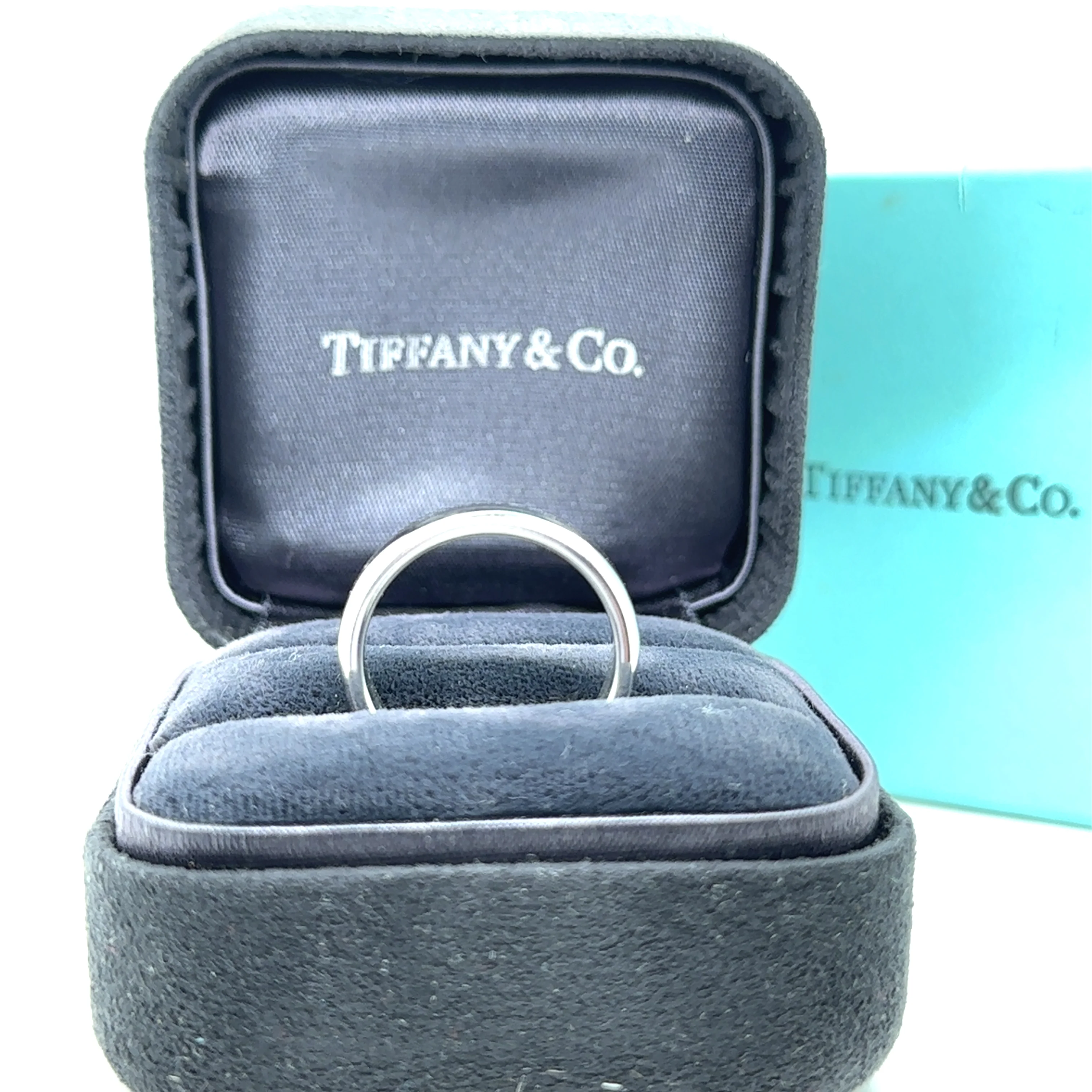 Tiffany & Co. Platinum Forever Wedding Band 14.82g - Image 5