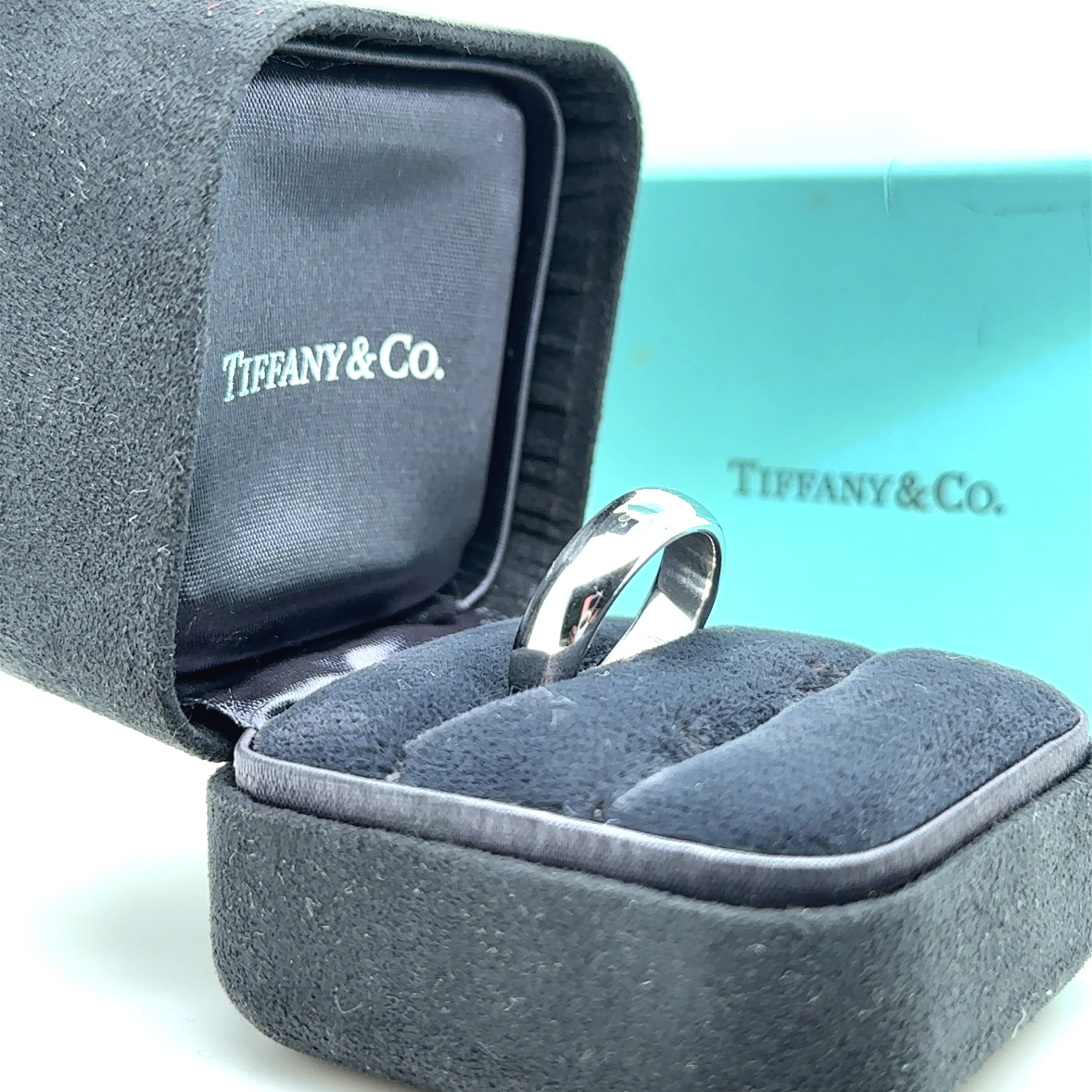 Tiffany & Co. Platinum Forever Wedding Band 14.82g - Image 7