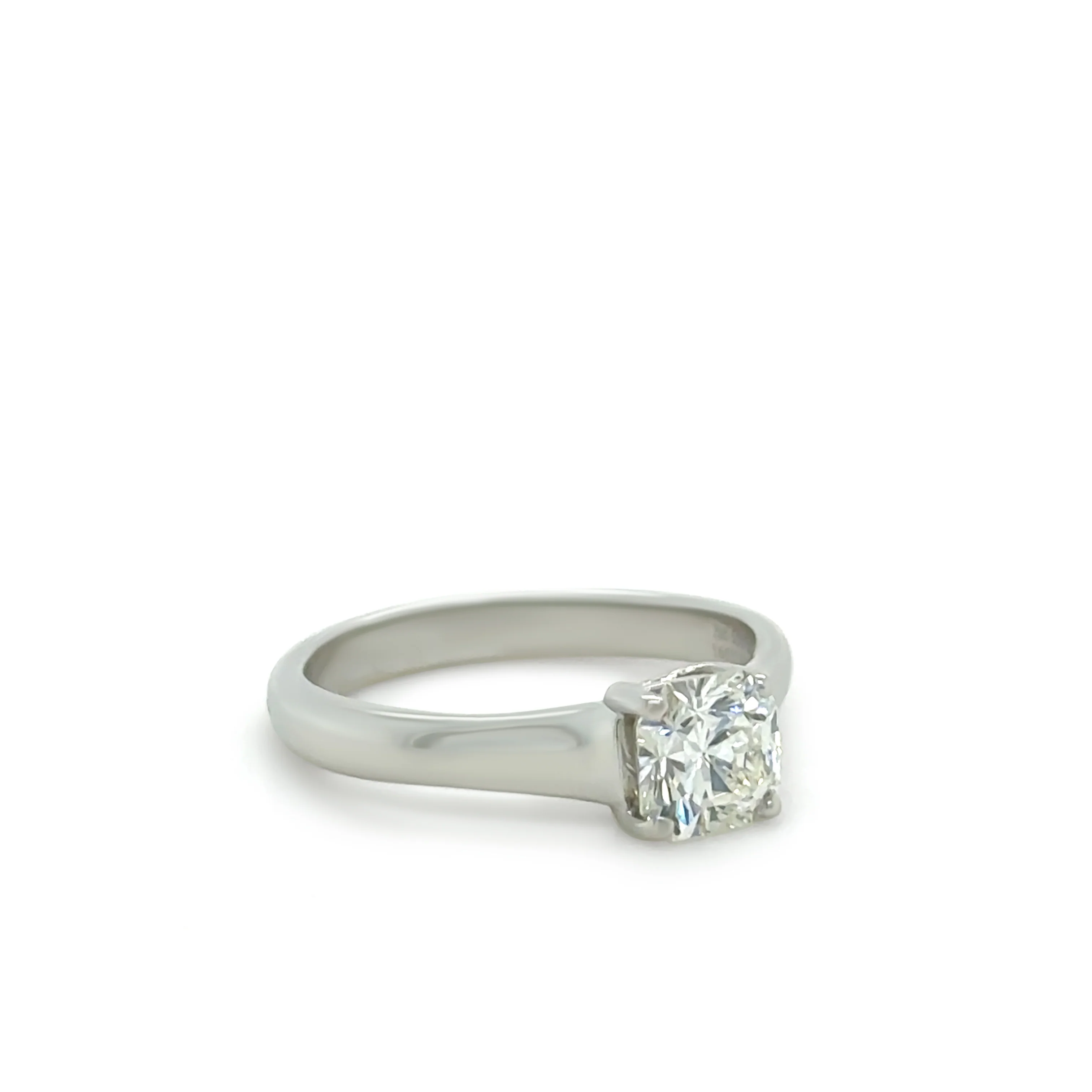 Tiffany & Co Platinum Lucida Cut Diamond Ring 0.75ct - Image 2