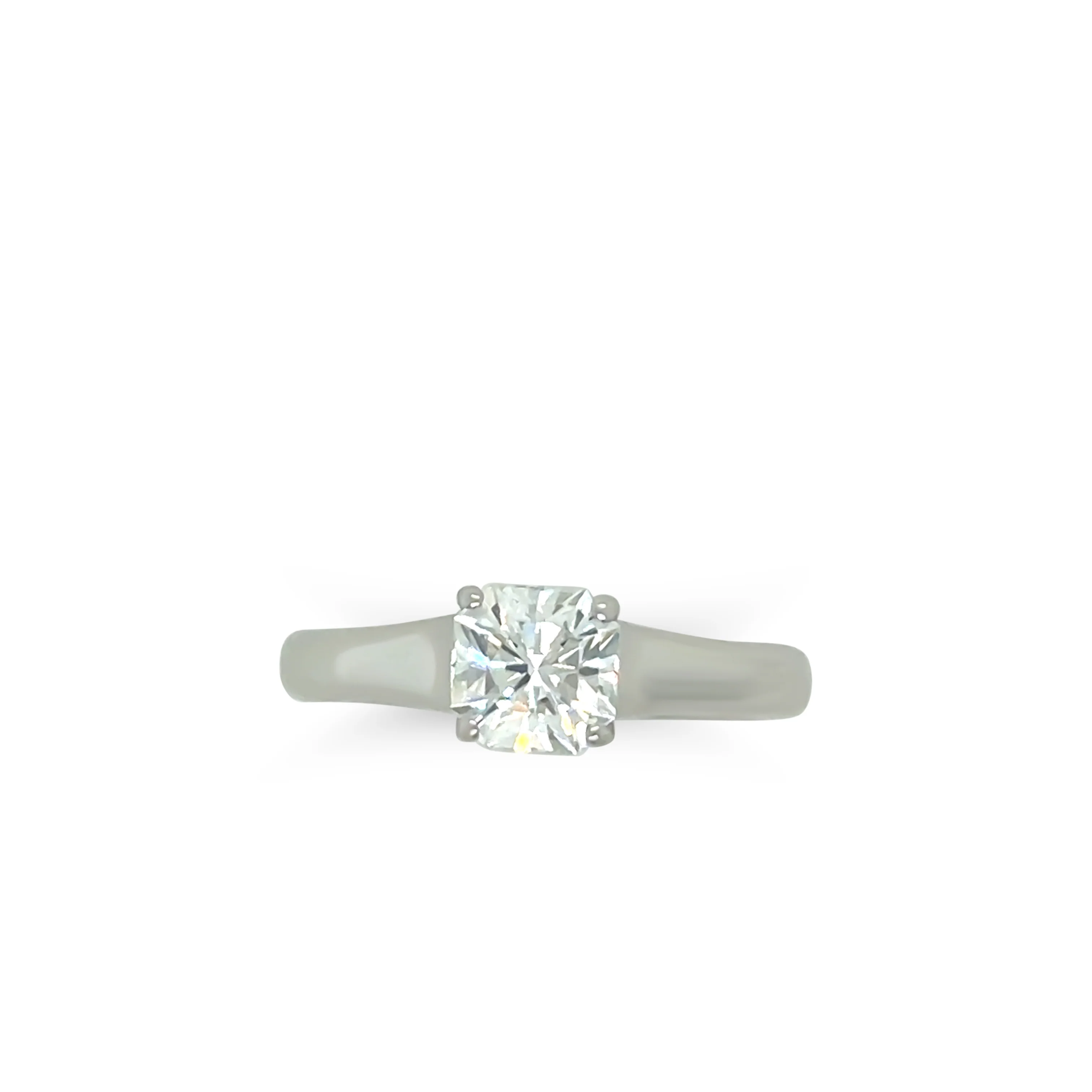 Tiffany & Co Platinum Lucida Cut Diamond Ring 0.75ct - Image 6