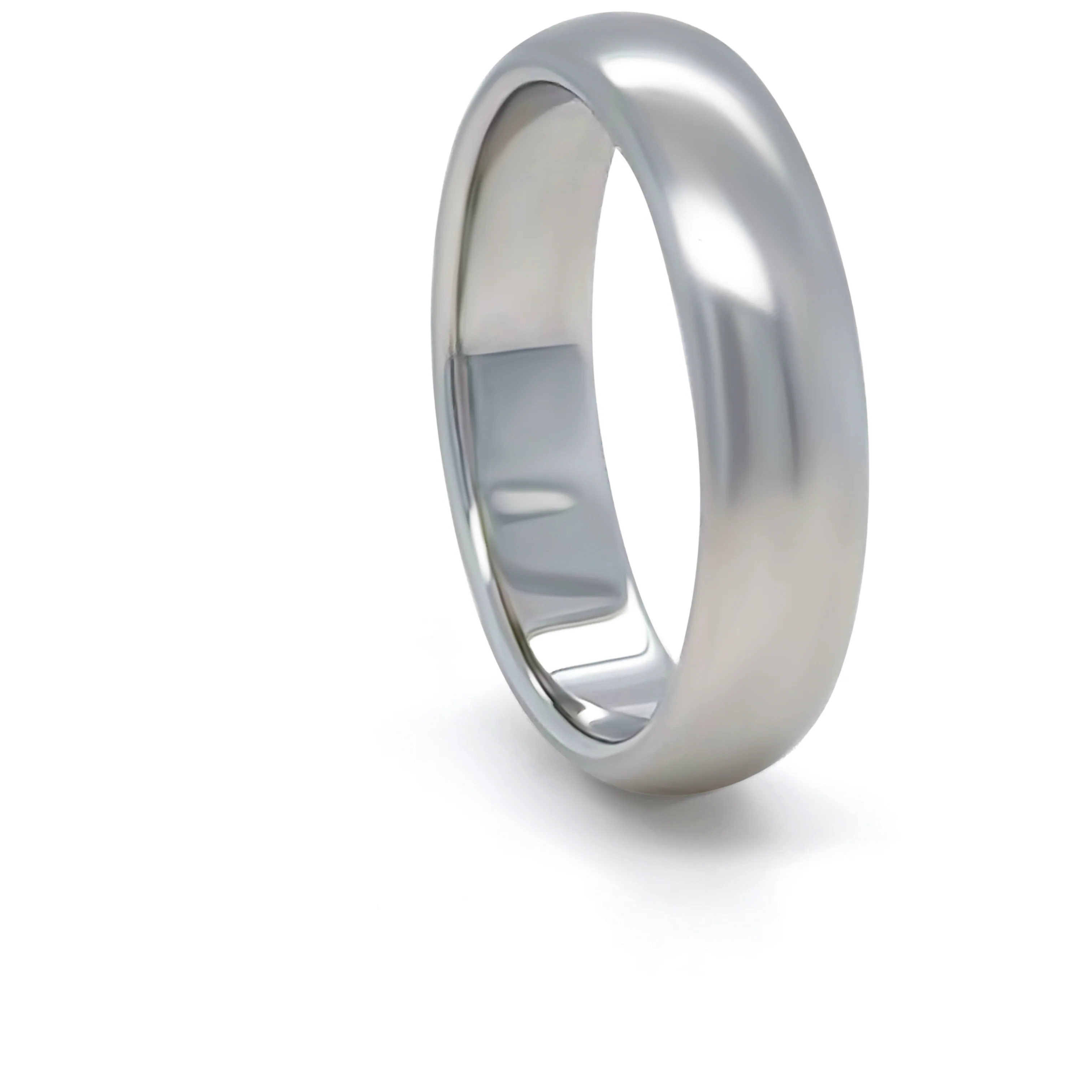 Tiffany & Co Platinum Lucida Wedding Band 7.58g - Image 6