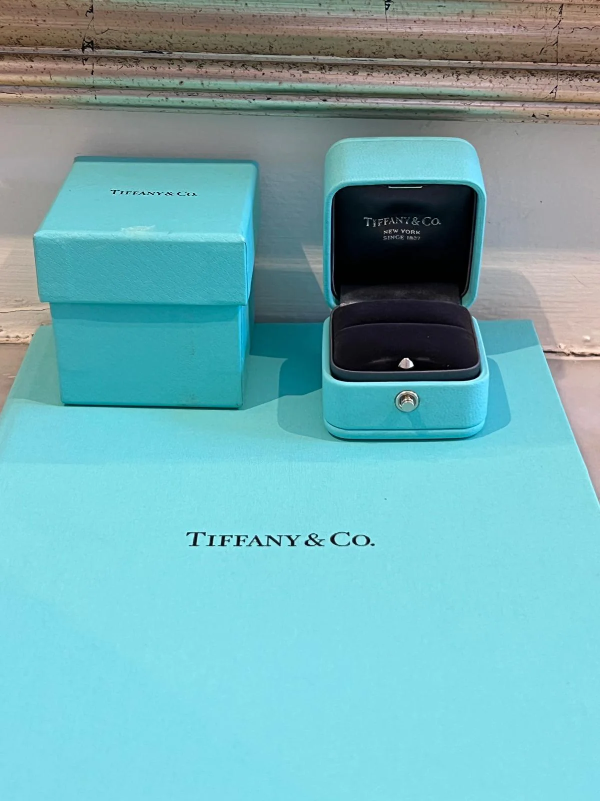 Tiffany & Co. Platinum Novo Princess-Cut Diamond Engagement Ring 0.23ct 3g - Image 12