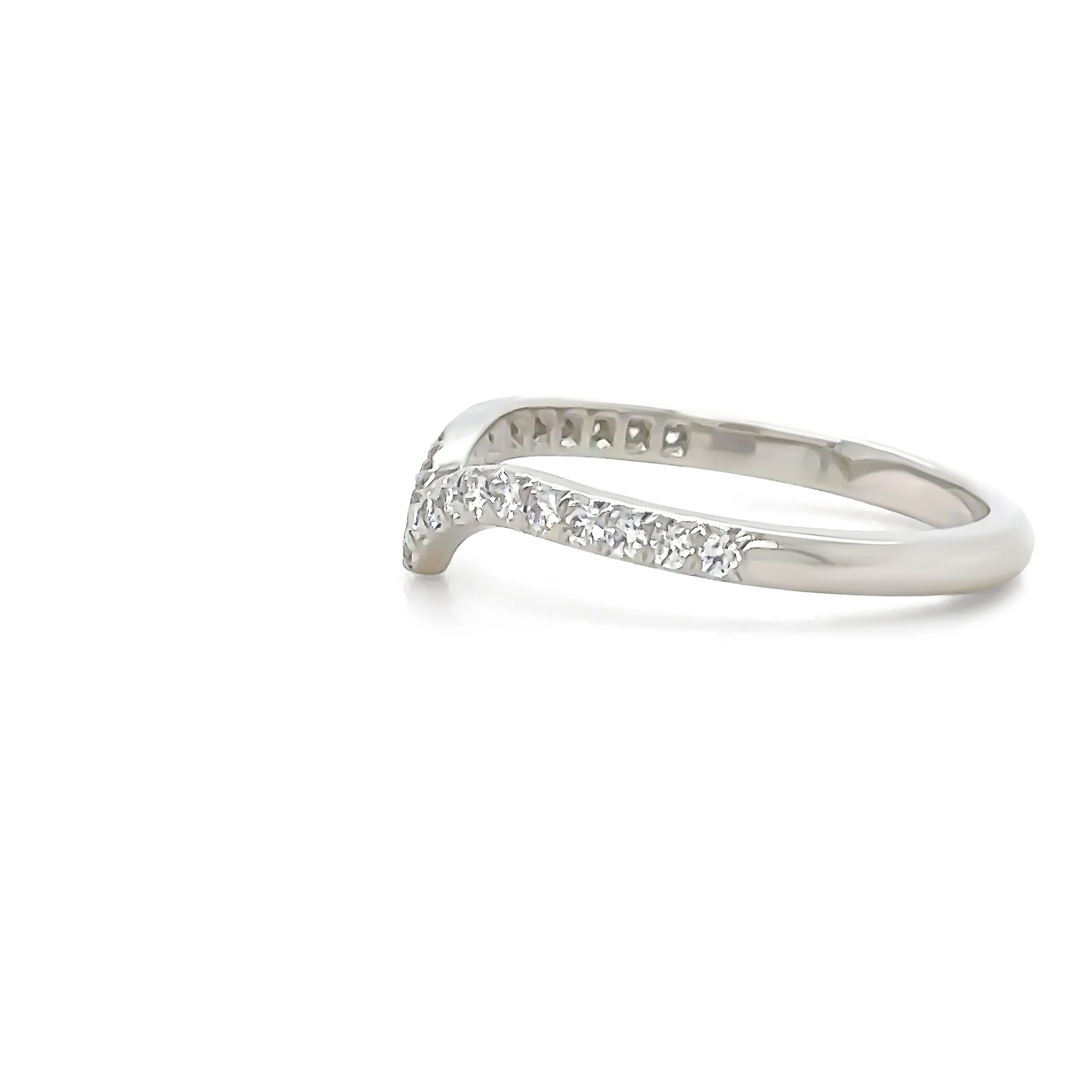 Tiffany & Co Platinum Soleste Diamond Ring 0.17ct - Image 3