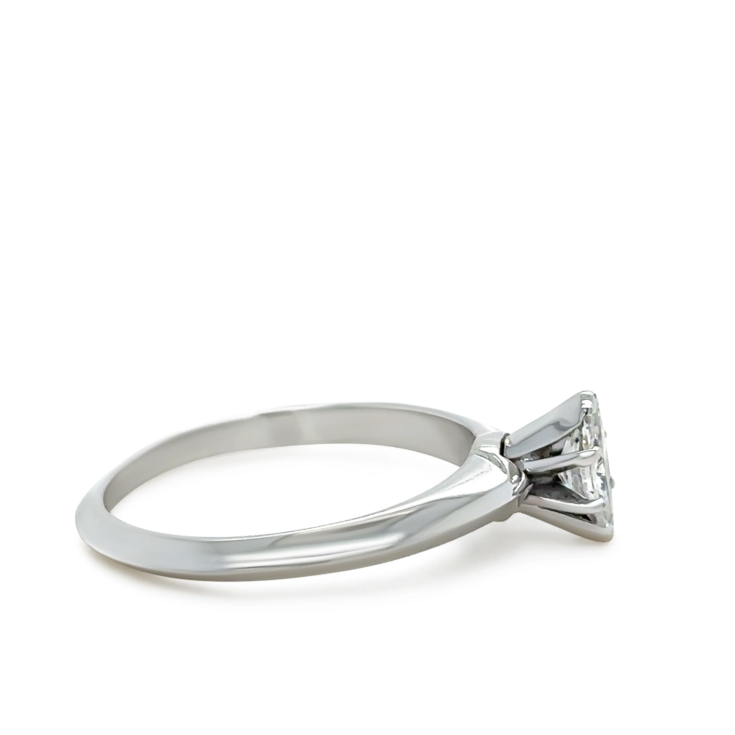 Tiffany & Co Platinum Vintage Diamond Ring 0.50ct - Image 3