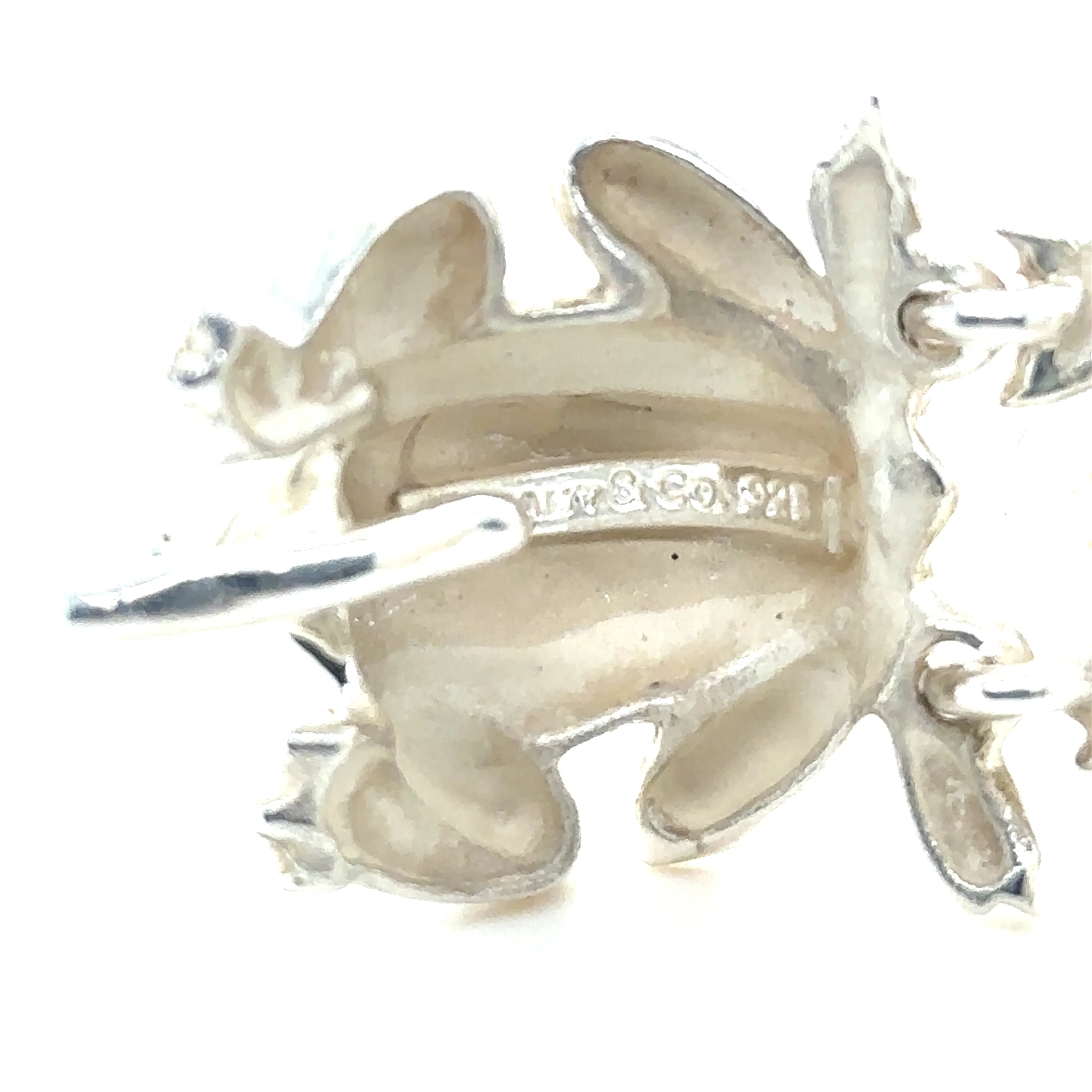 Tiffany & Co Rare Vintage Silver Frog Nature Link Bracelet 88.43g - Image 2