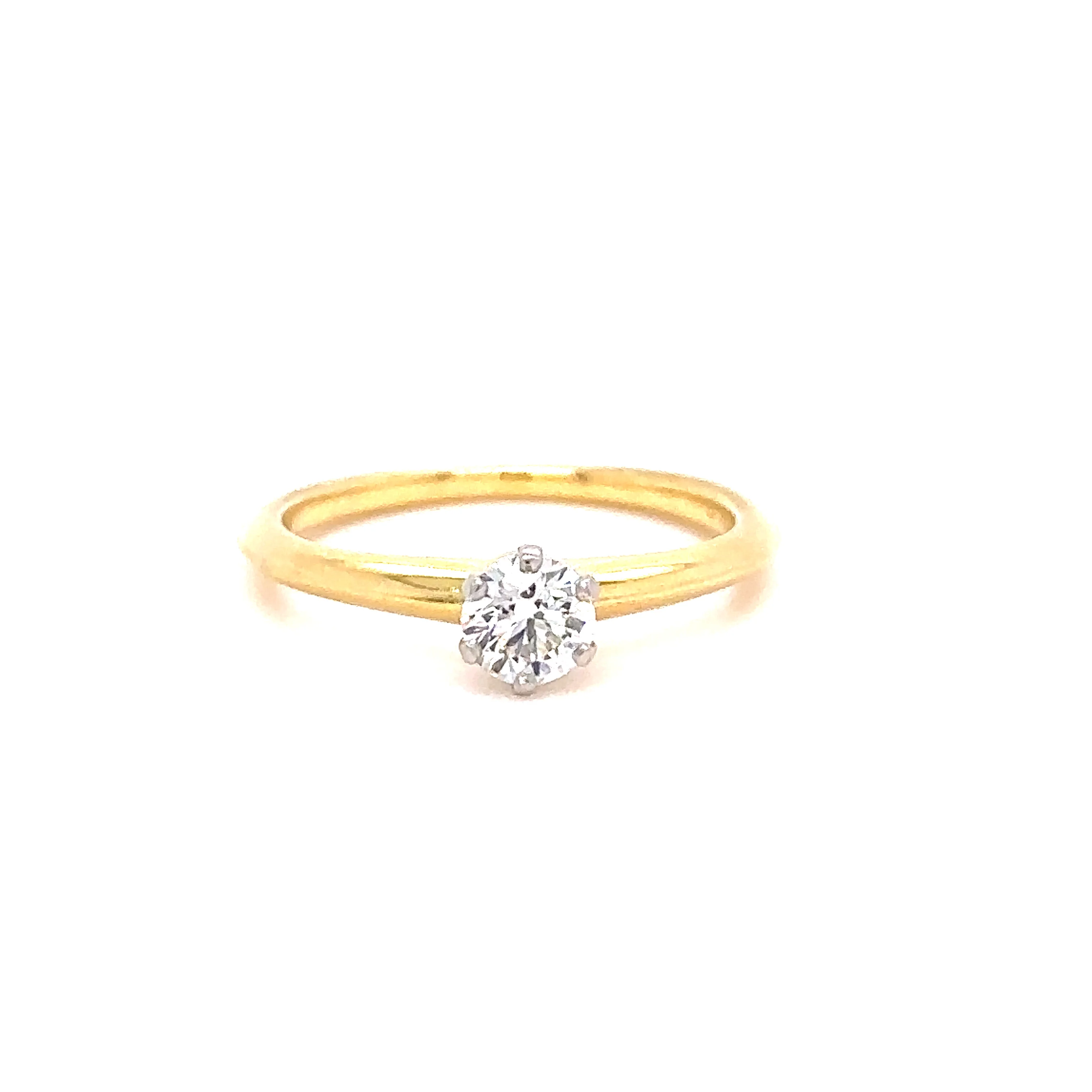 Tiffany & Co Setting Engagement Ring 0.33ct - Image 2