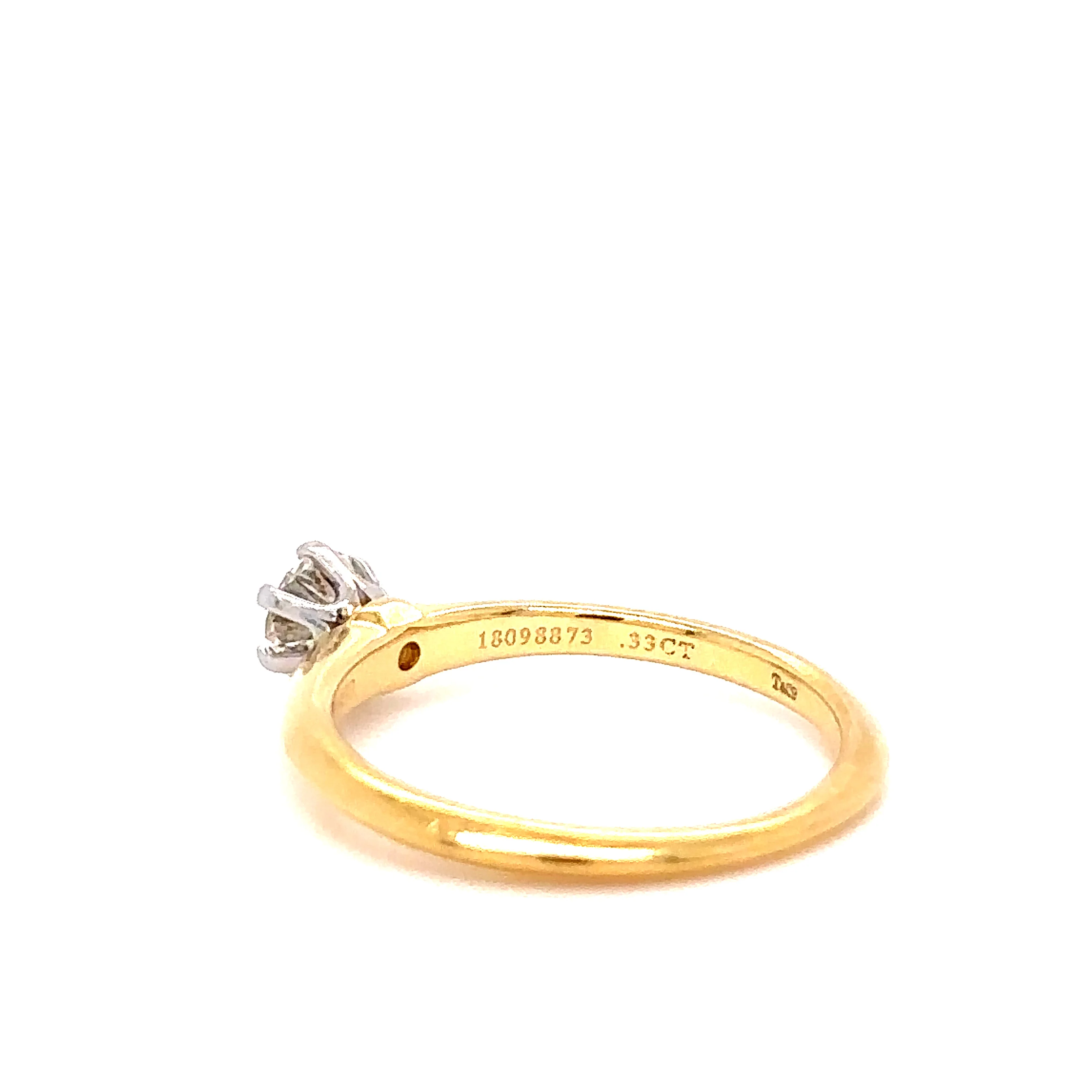 Tiffany & Co Setting Engagement Ring 0.33ct - Image 8
