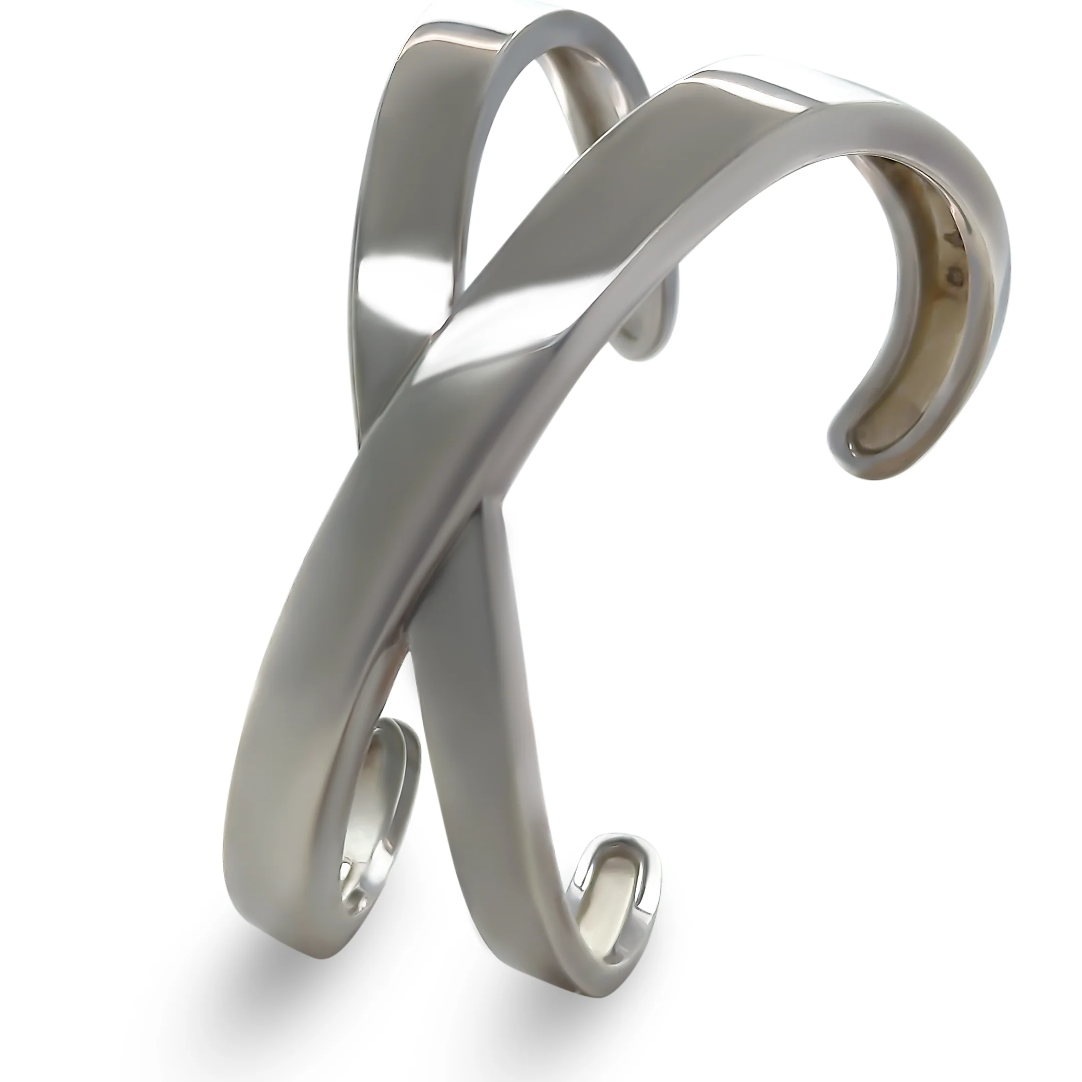 Tiffany & Co Sterling Silver Paloma's Picasso Graffiti X Cuff - Image 4