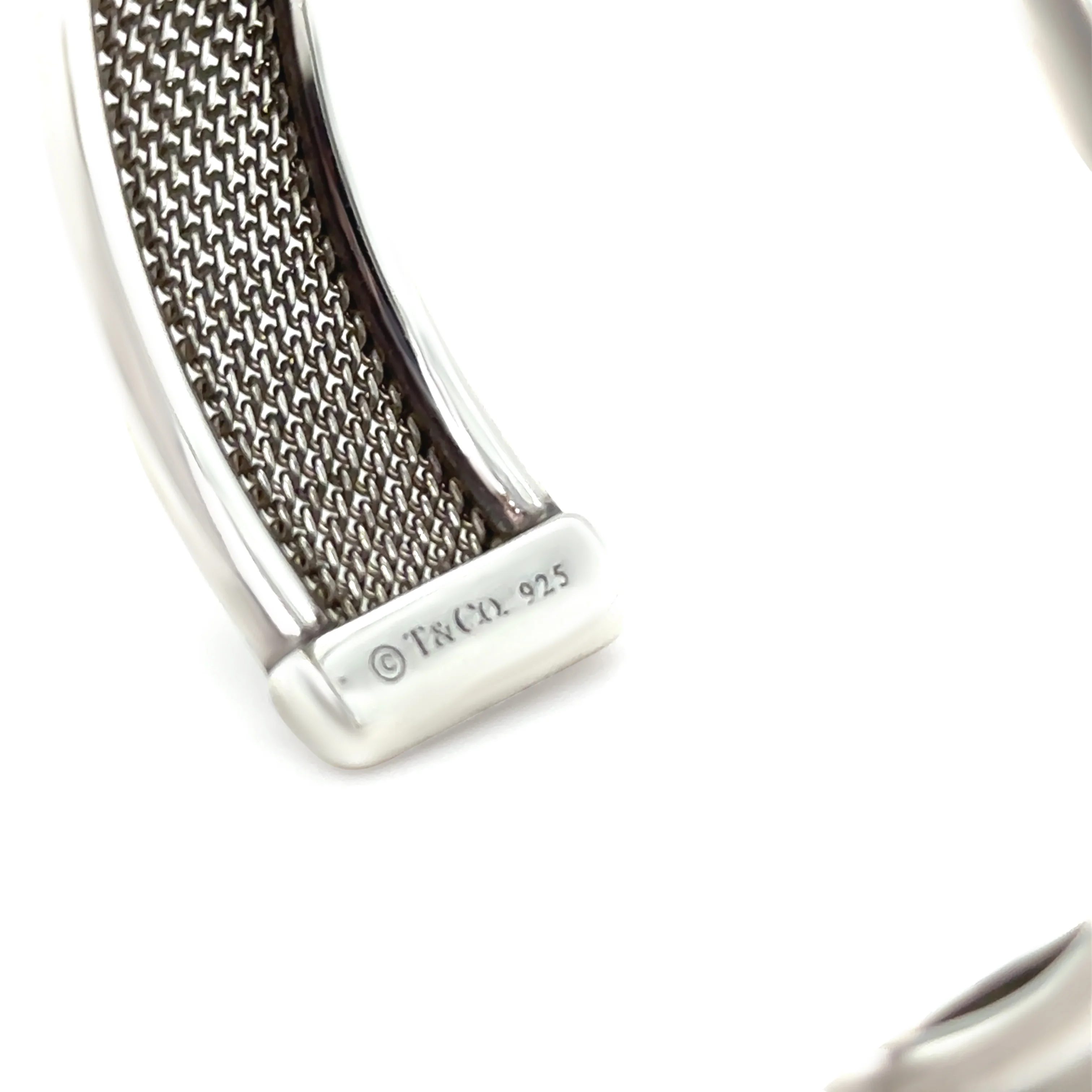 Tiffany & Co. Sterling Silver Somerset Cuff Bracelet 21.66g - Image 7