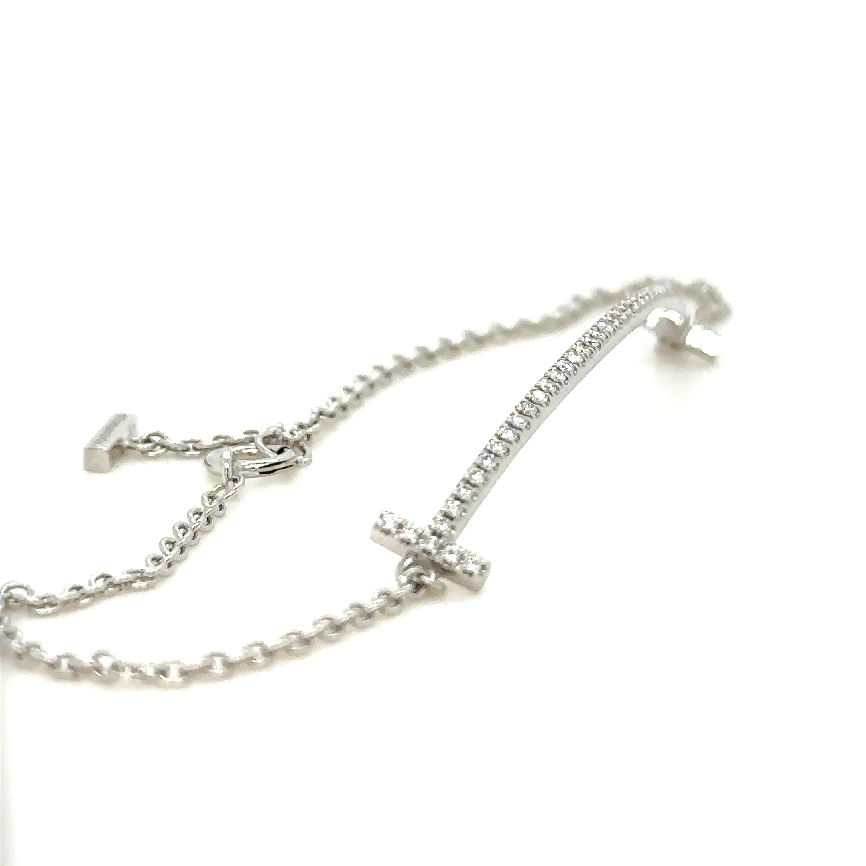 Tiffany & Co T Smile Bracelet 0.12ct - Image 7