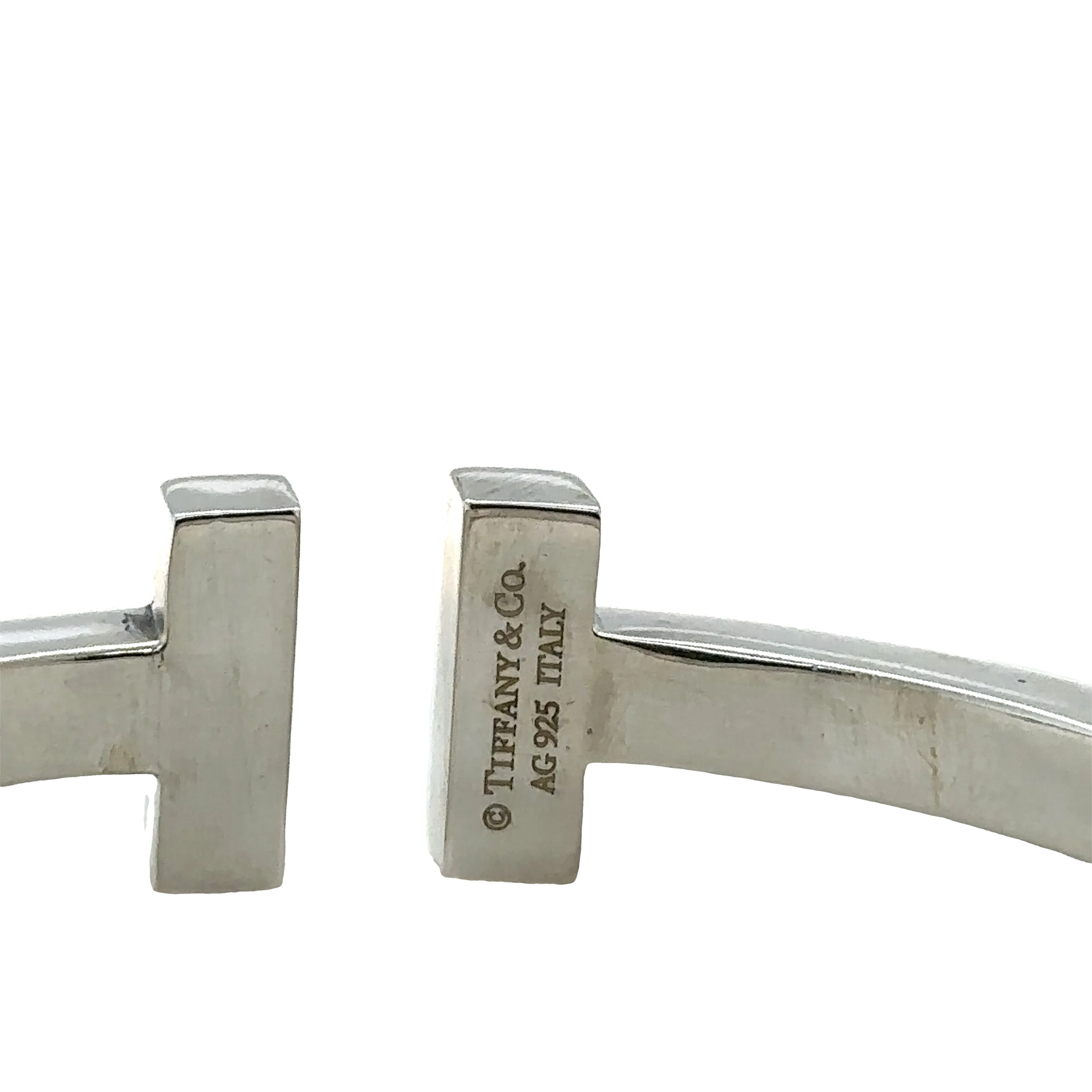 Tiffany & Co T Square Bracelet Sterling Silver - Image 5