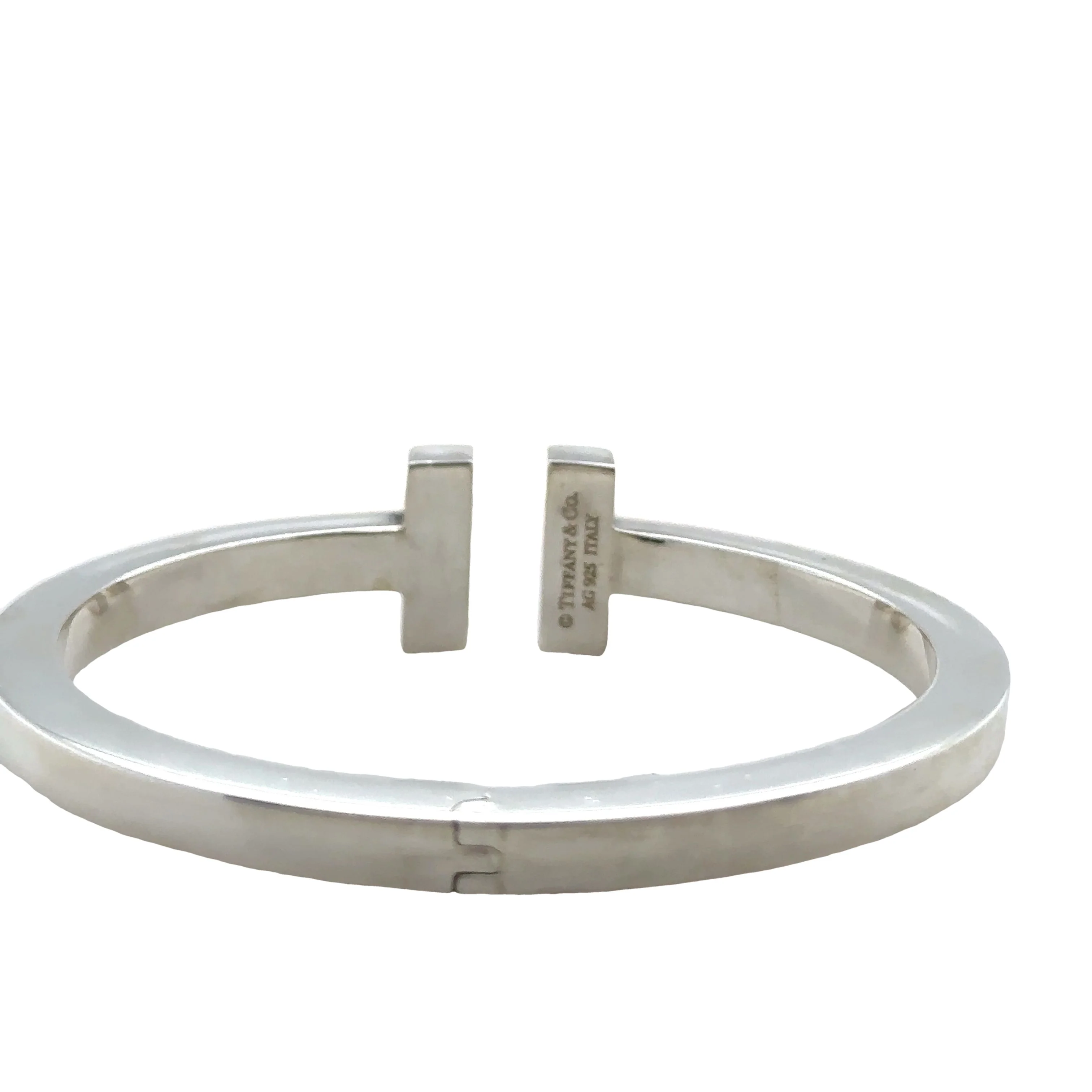 Tiffany & Co T Square Bracelet Sterling Silver - Image 7