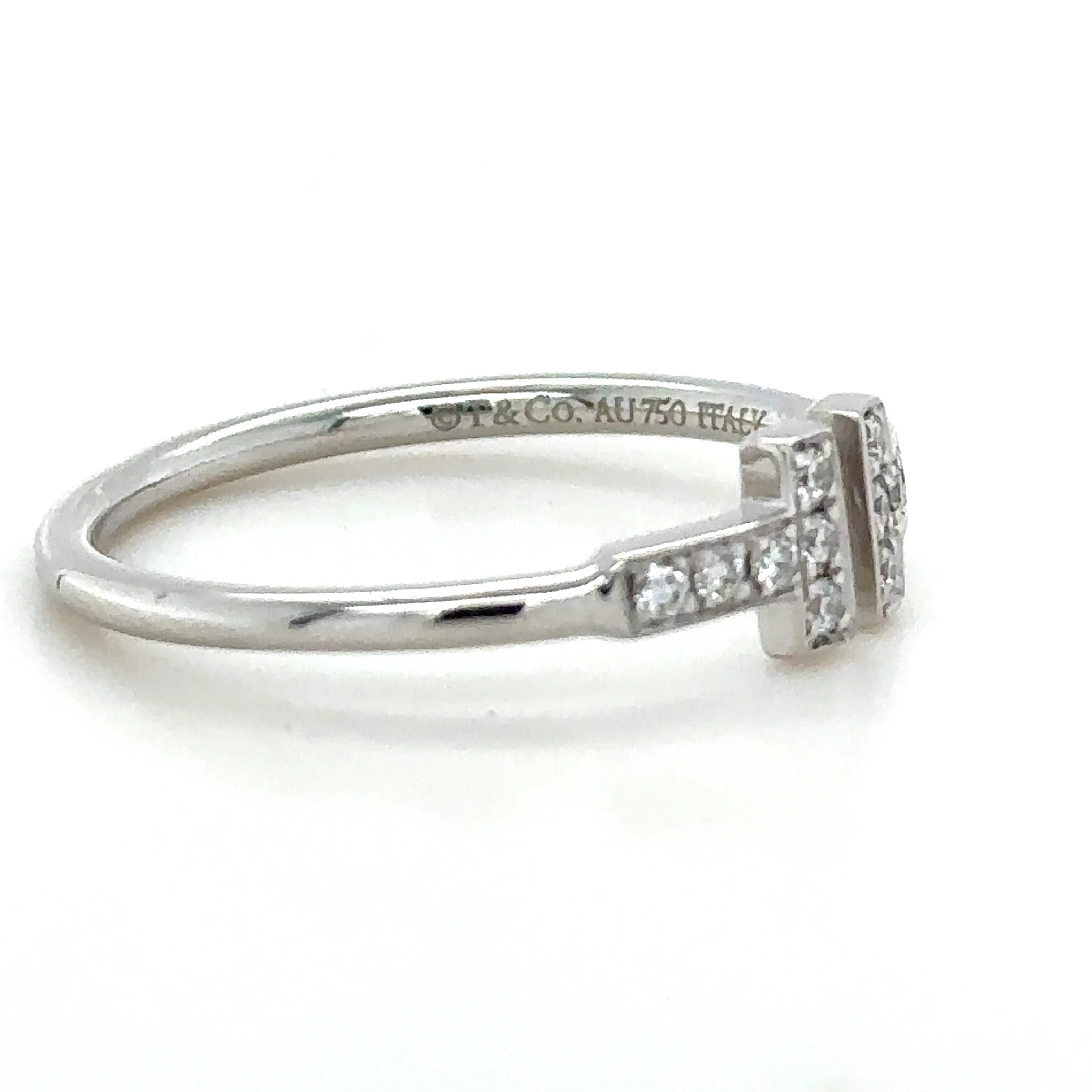 Tiffany & Co T Wire Diamond Ring 0.15ct - Image 3