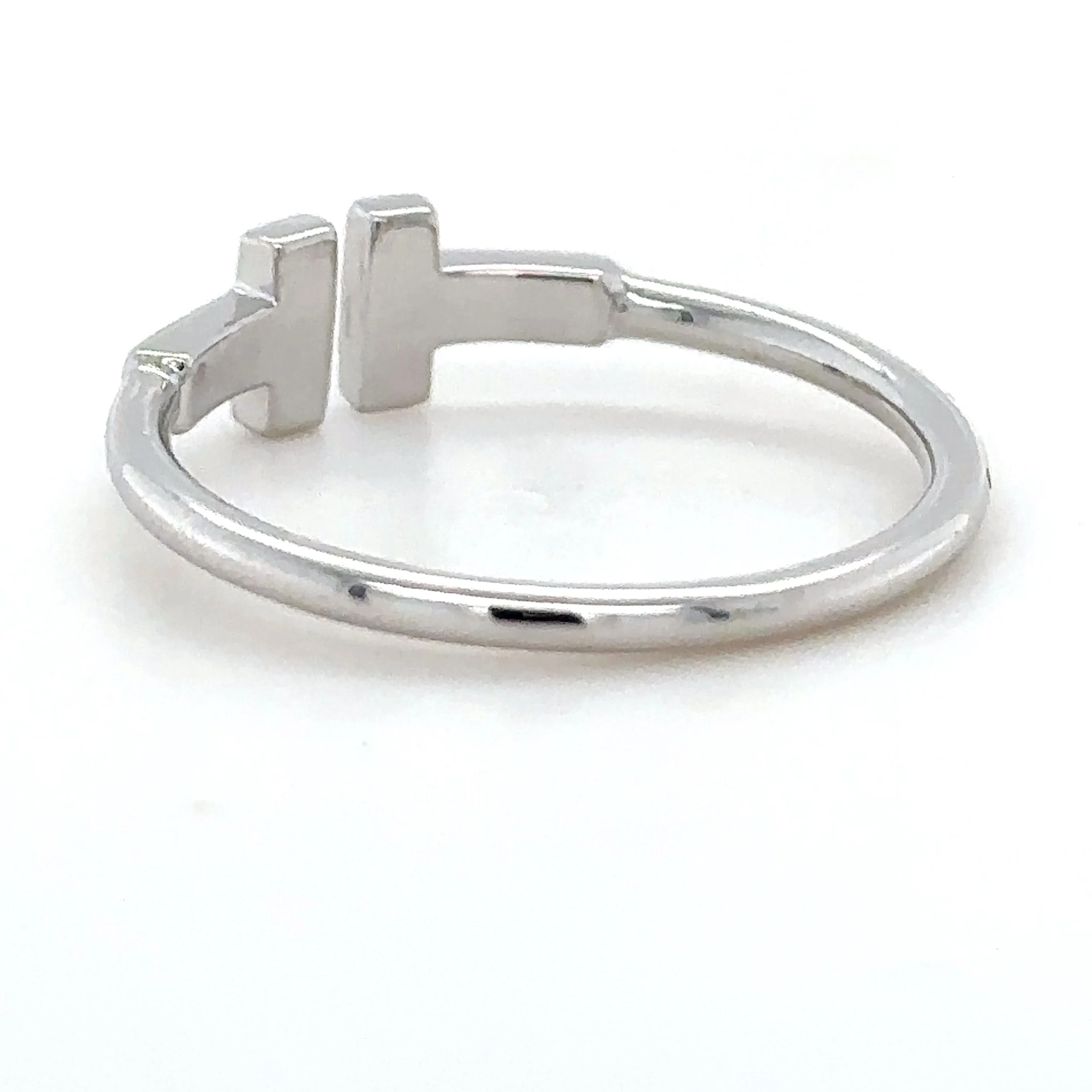 Tiffany & Co T Wire Diamond Ring 0.15ct - Image 6