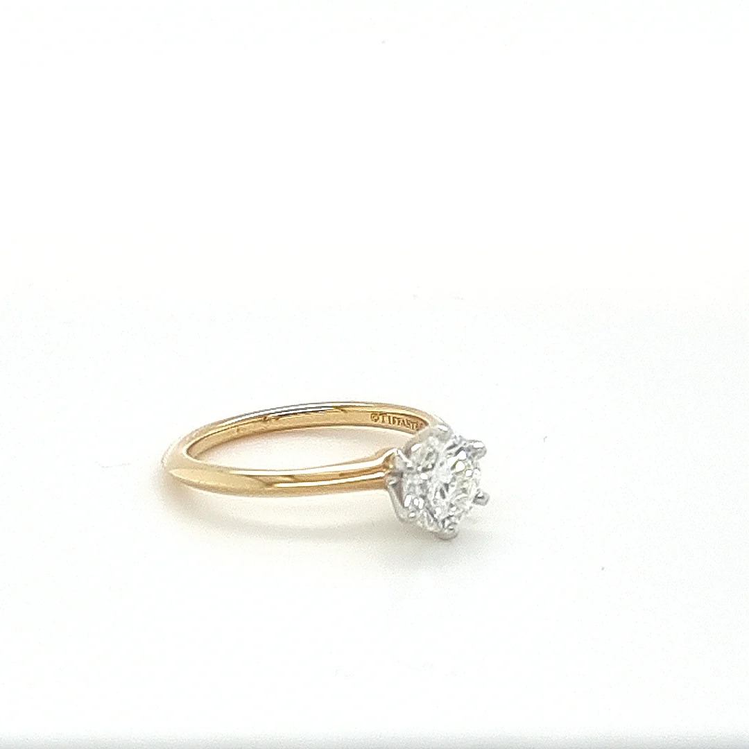 Tiffany & Co Engagement Ring 1.05ct - Image 4