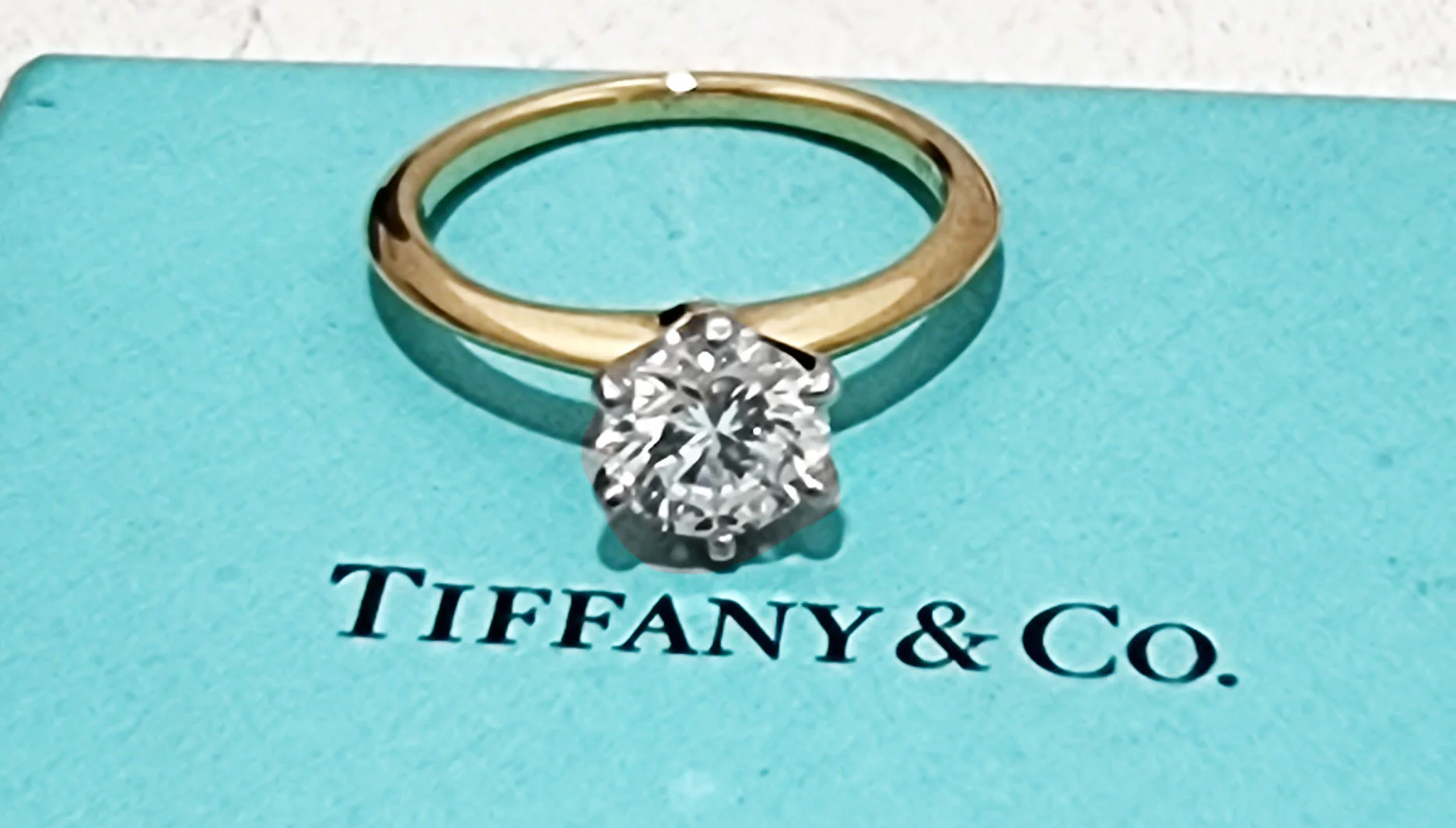 Tiffany & Co Engagement Ring 1.05ct - Image 7