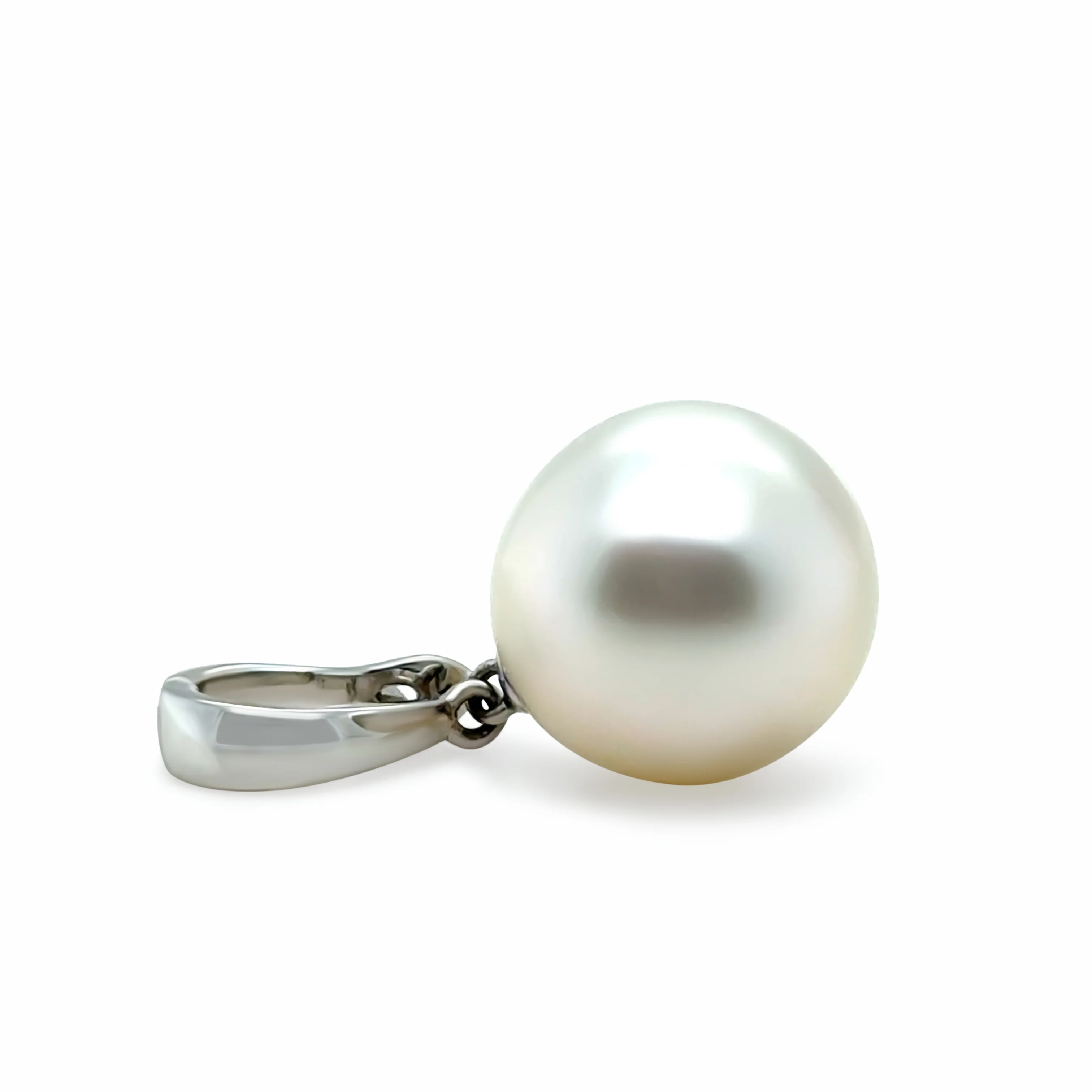 Willie Creek Pearls 18ct White Gold Australian South Sea Pearl Pendant - Image 5